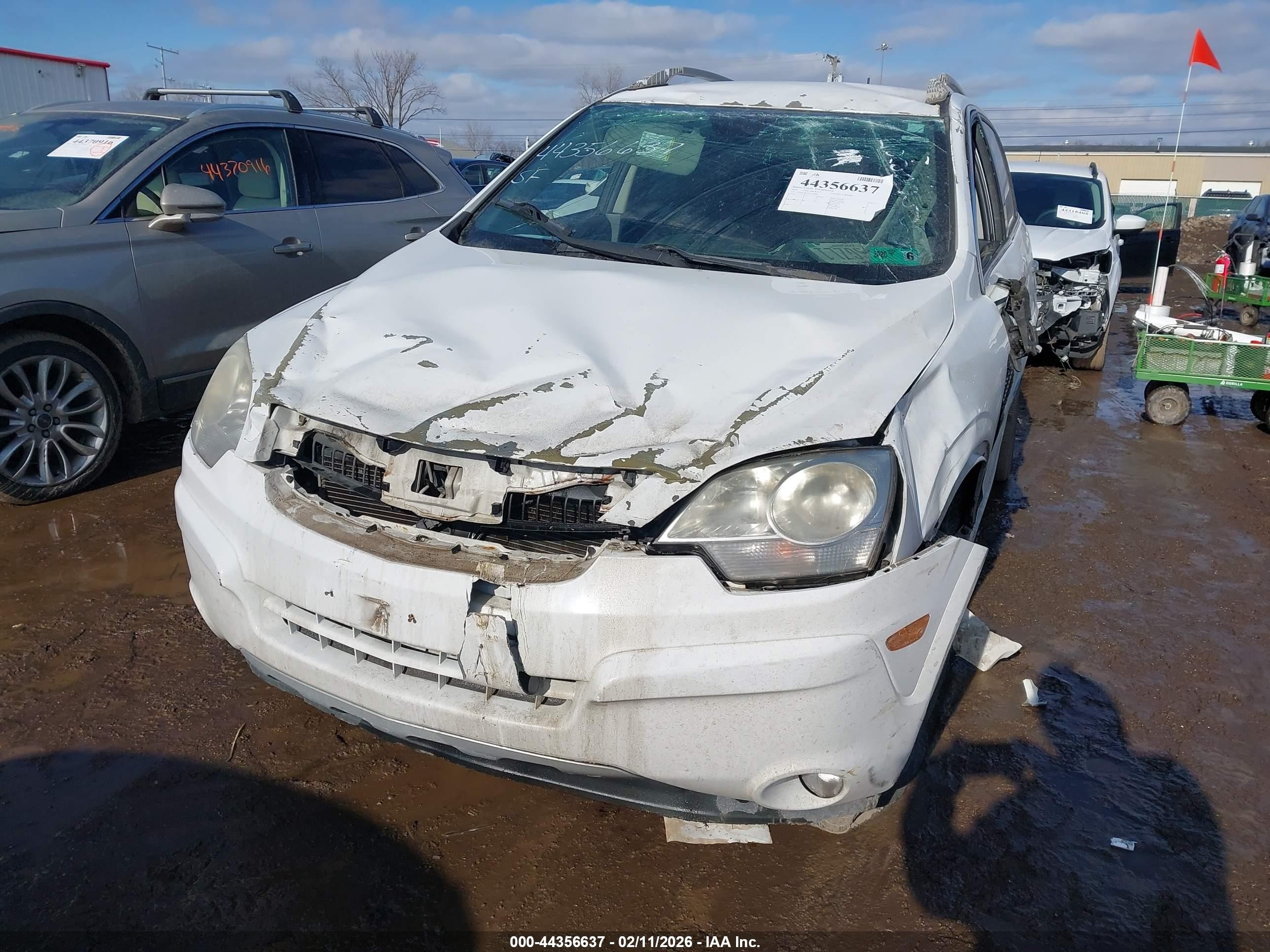 2012 Chevrolet Captiva Sport Lt White vin: 3GNAL3E57CS523988