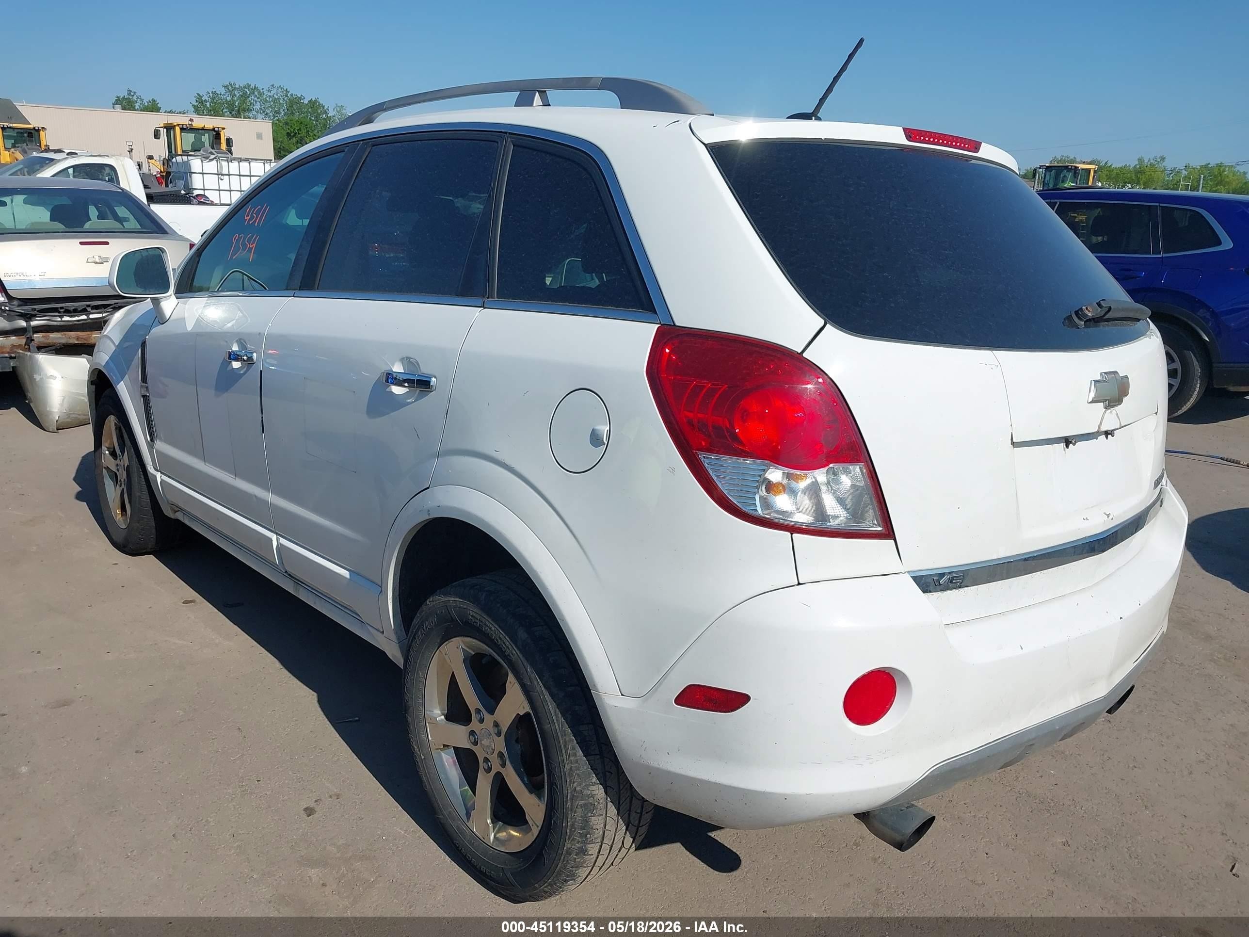 2012 Chevrolet Captiva Sport Lt Белый vin: 3GNAL3E57CS602724