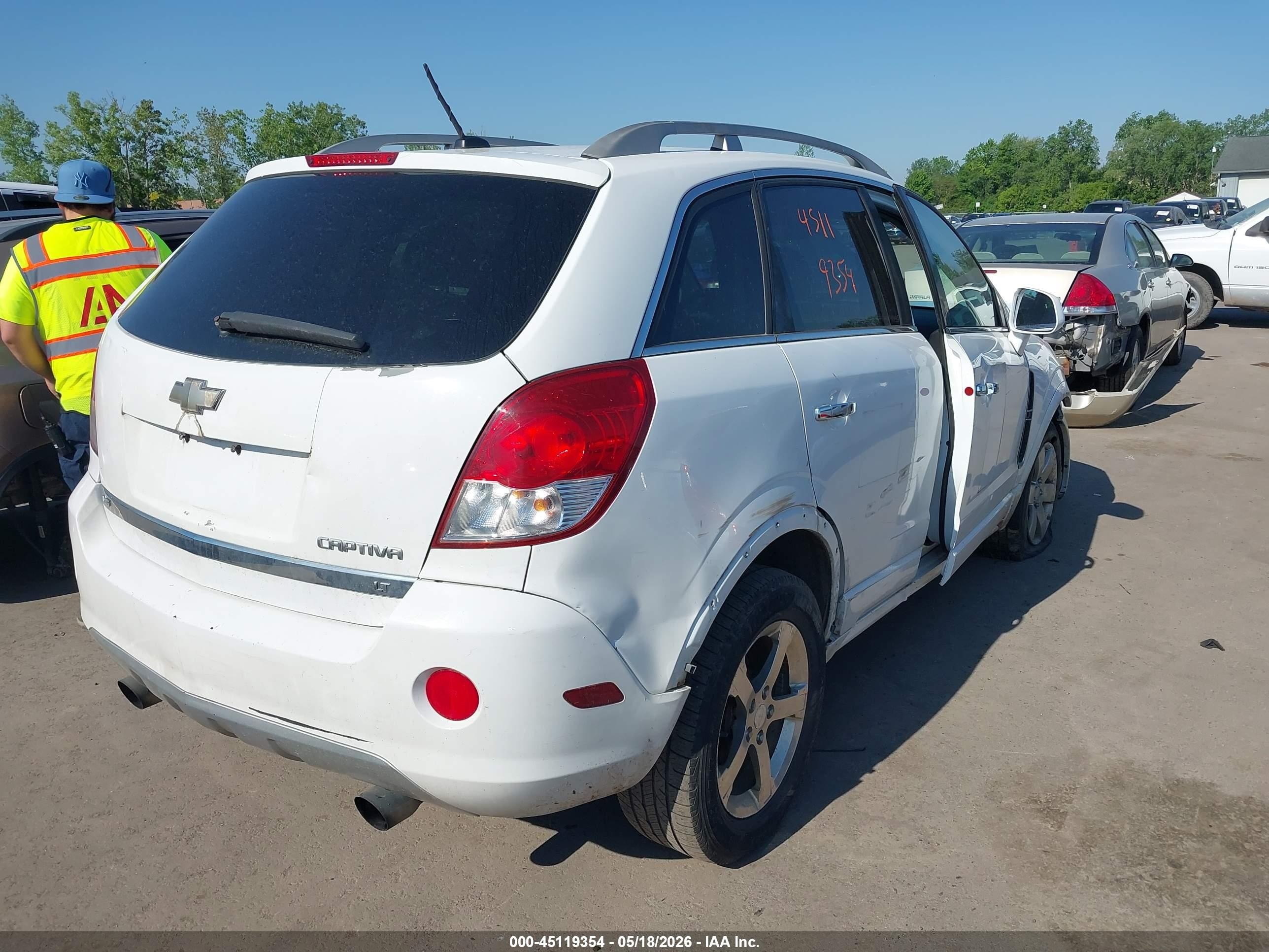 2012 Chevrolet Captiva Sport Lt Белый vin: 3GNAL3E57CS602724