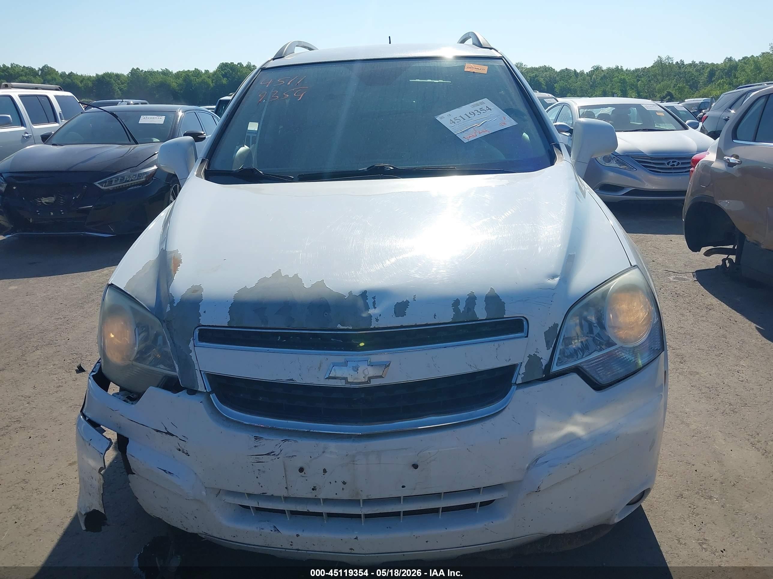 2012 Chevrolet Captiva Sport Lt Белый vin: 3GNAL3E57CS602724