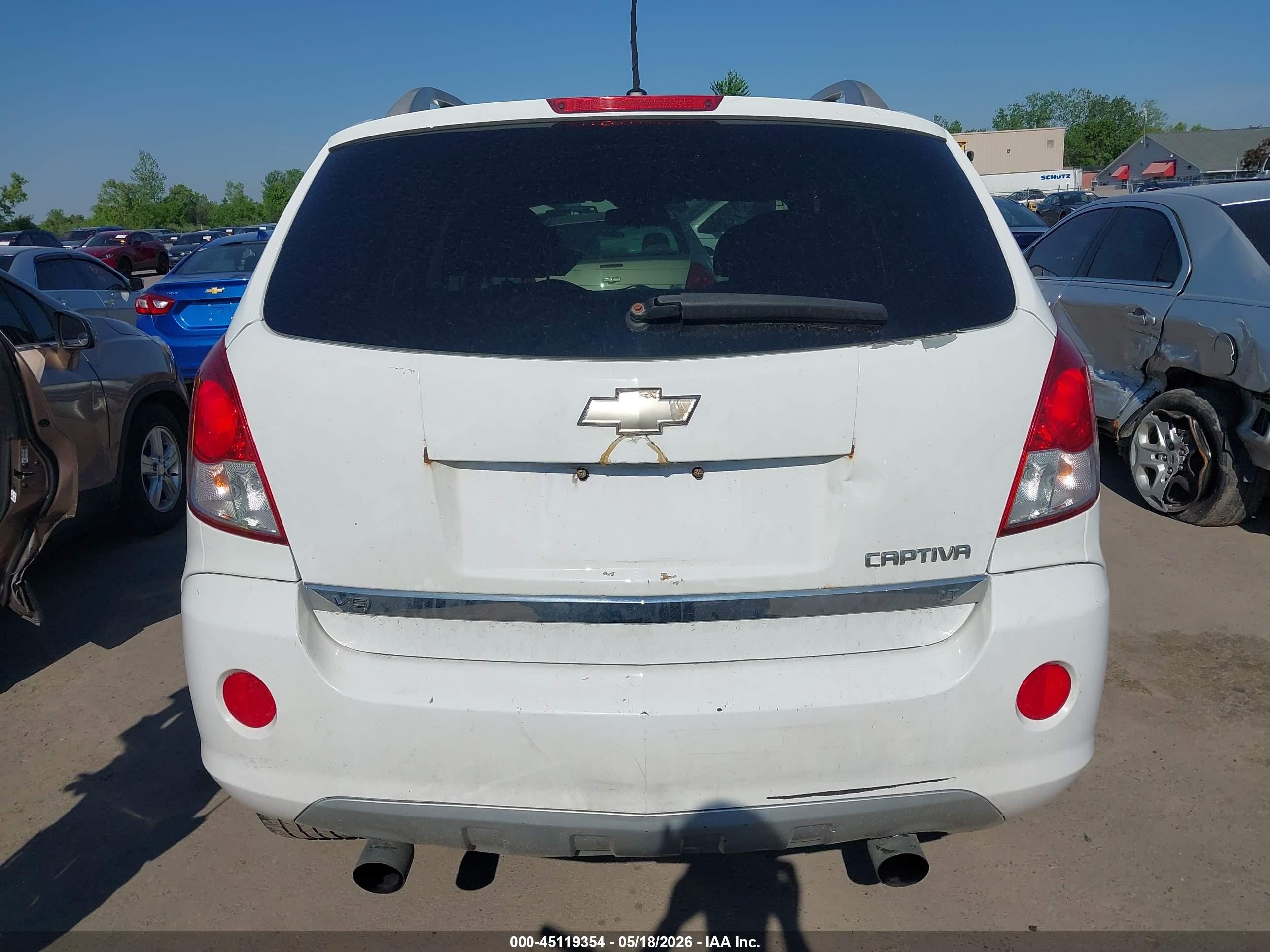 2012 Chevrolet Captiva Sport Lt Белый vin: 3GNAL3E57CS602724