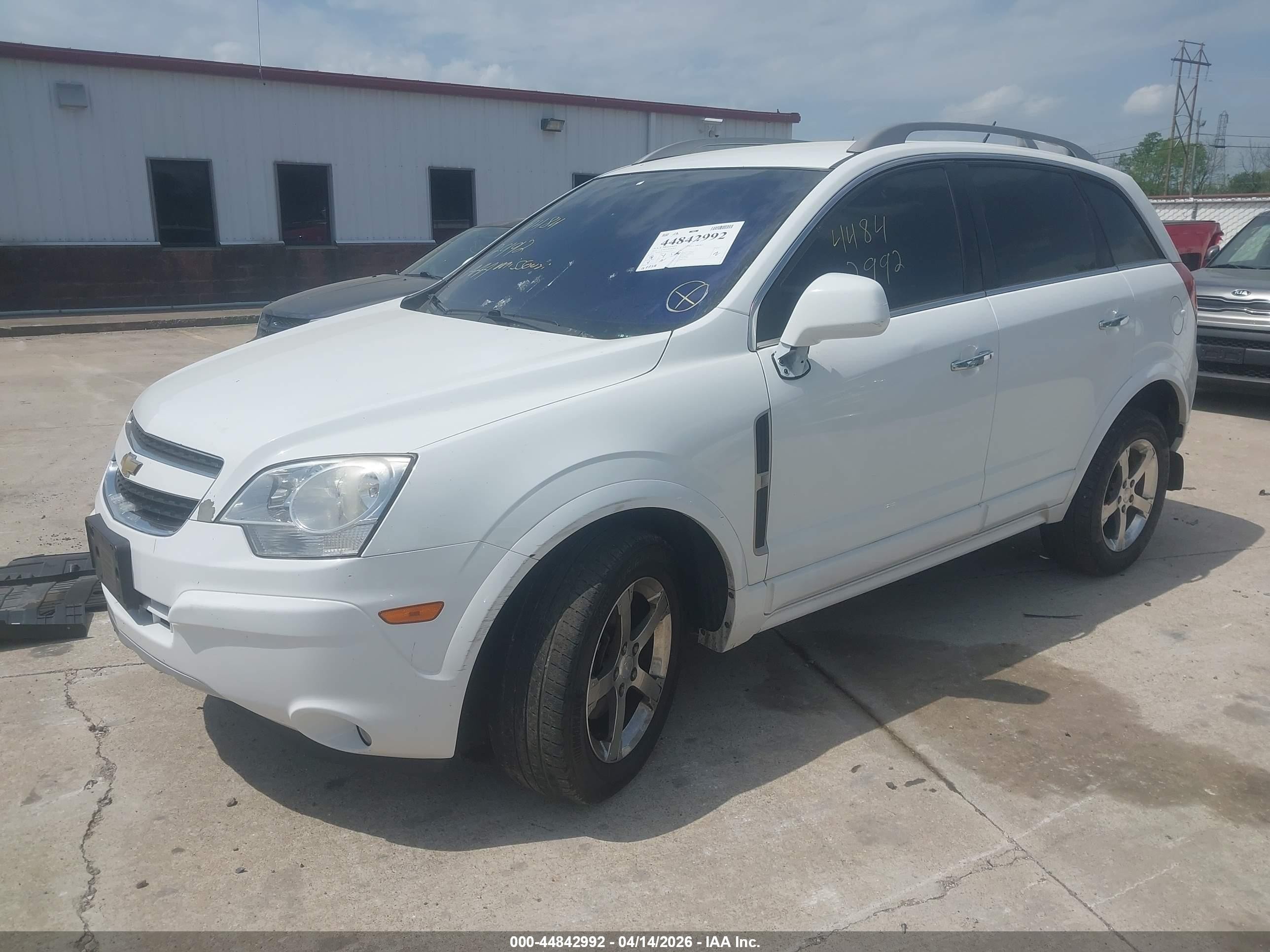 2012 Chevrolet Captiva Sport Lt White vin: 3GNAL3E57CS642219