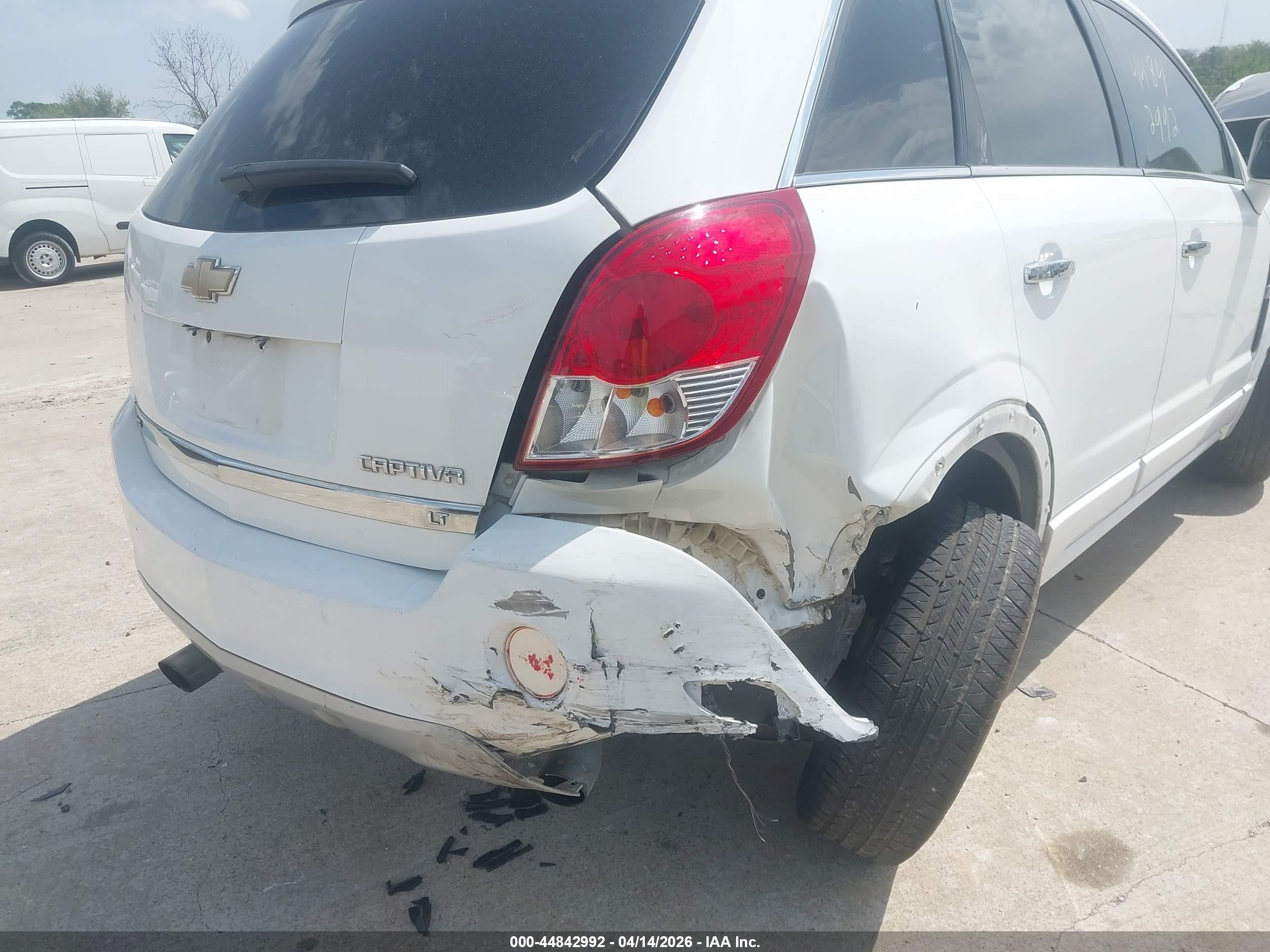 2012 Chevrolet Captiva Sport Lt White vin: 3GNAL3E57CS642219