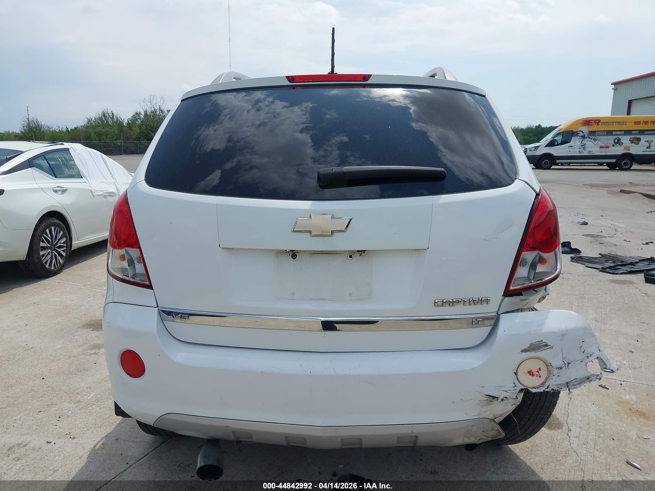 2012 Chevrolet Captiva Sport Lt White vin: 3GNAL3E57CS642219
