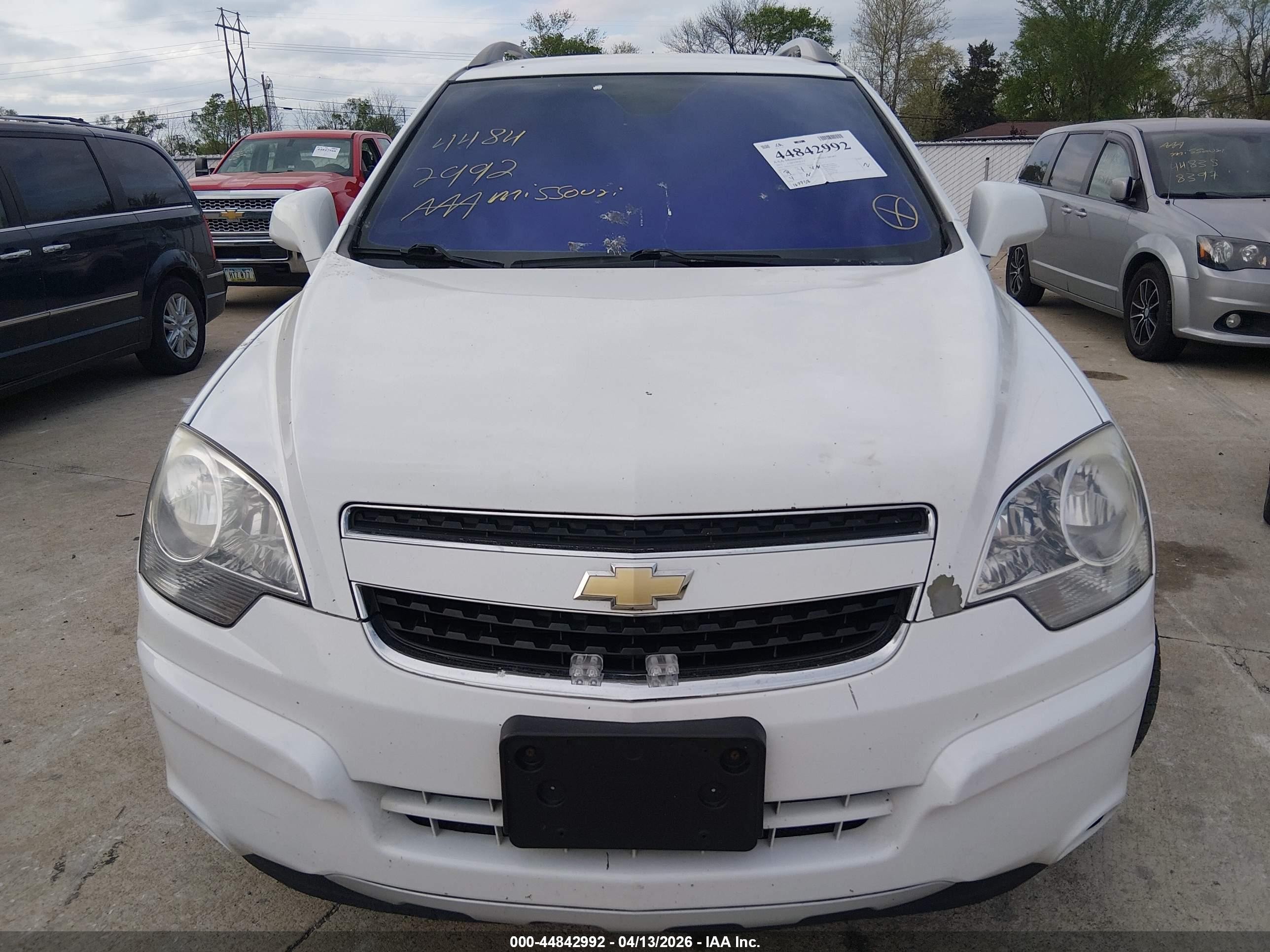 2012 Chevrolet Captiva Sport Lt White vin: 3GNAL3E57CS642219