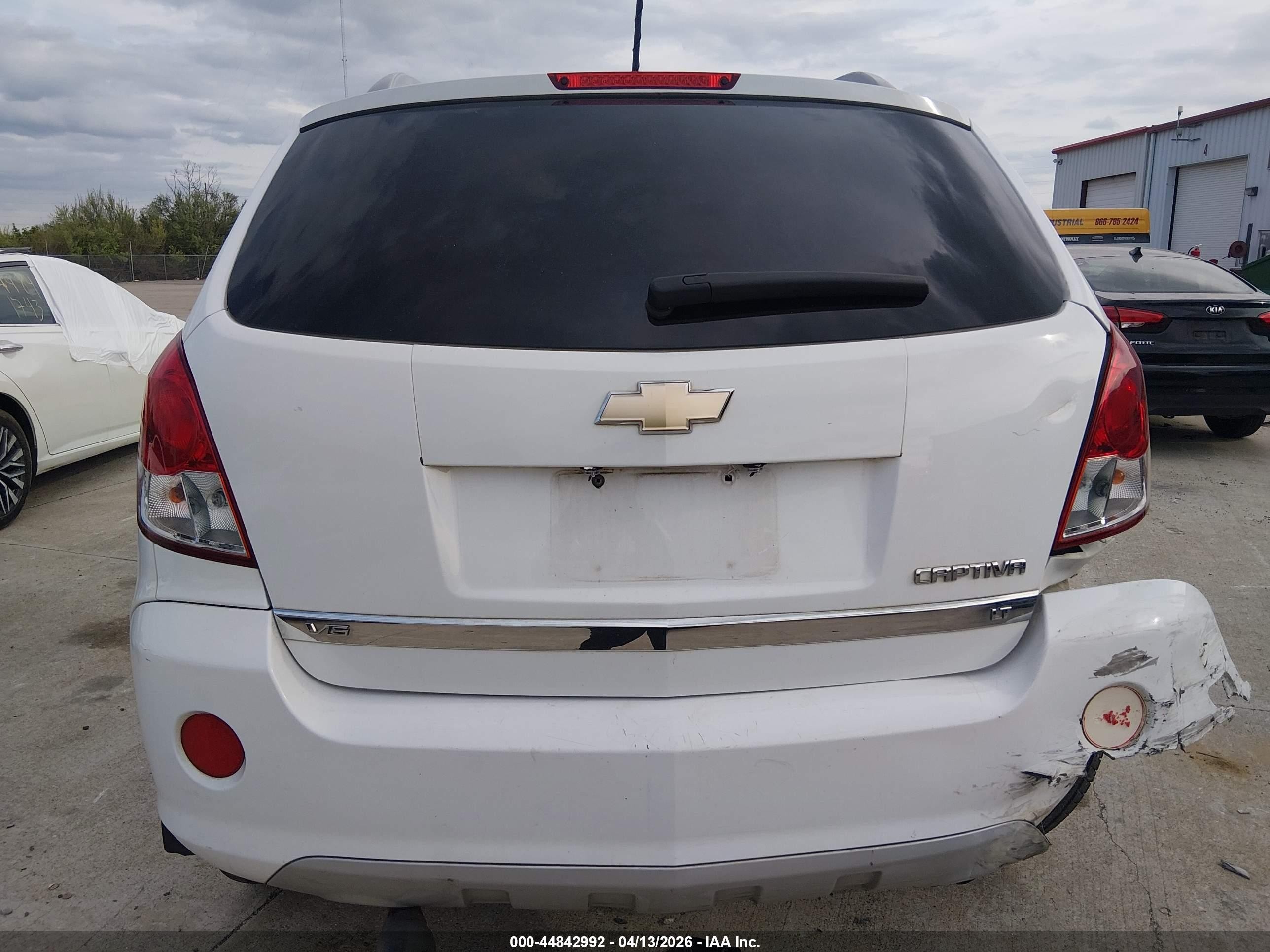2012 Chevrolet Captiva Sport Lt White vin: 3GNAL3E57CS642219