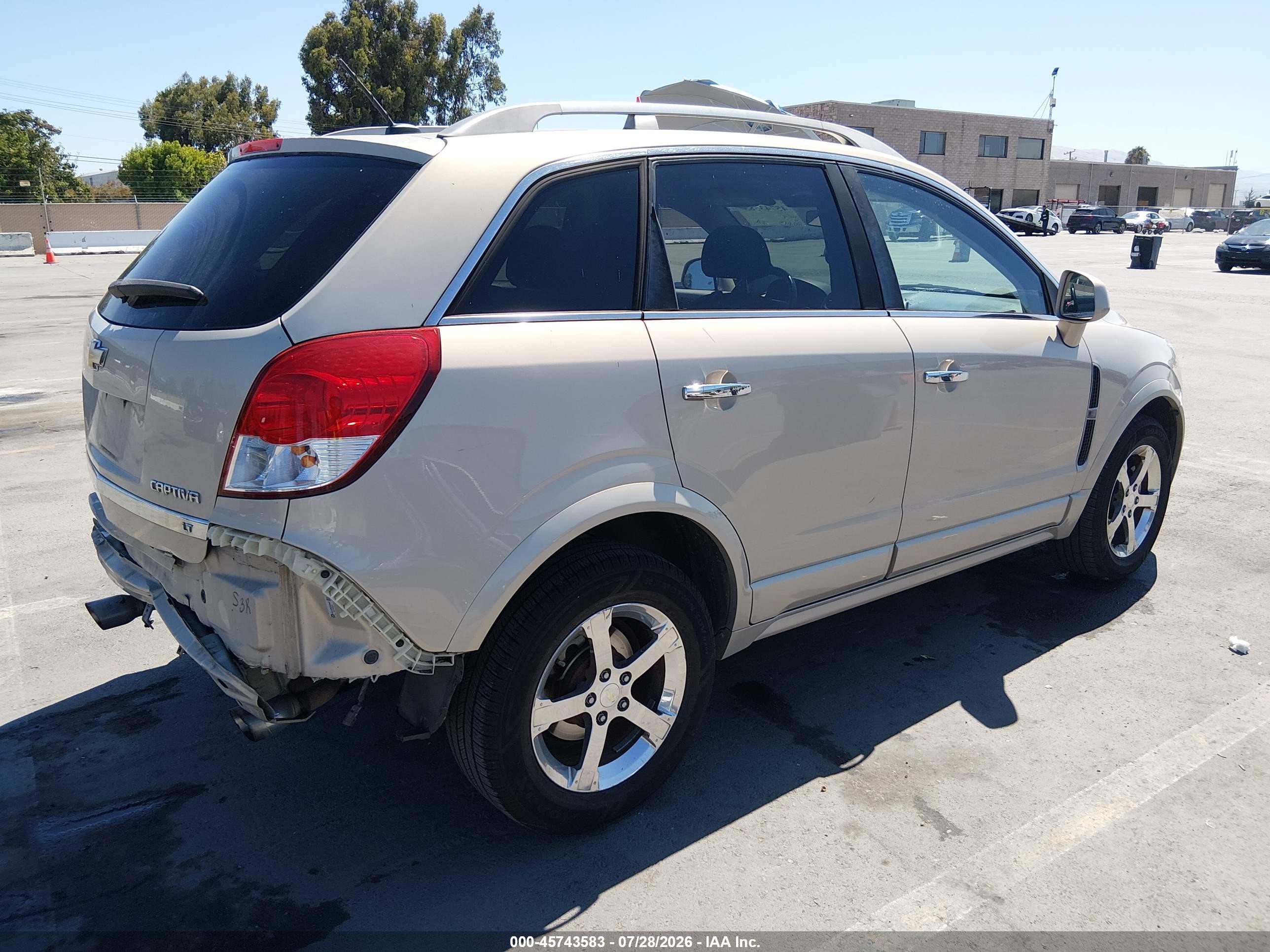2012 Chevrolet Captiva Sport Lt Gold vin: 3GNAL3E58CS543621