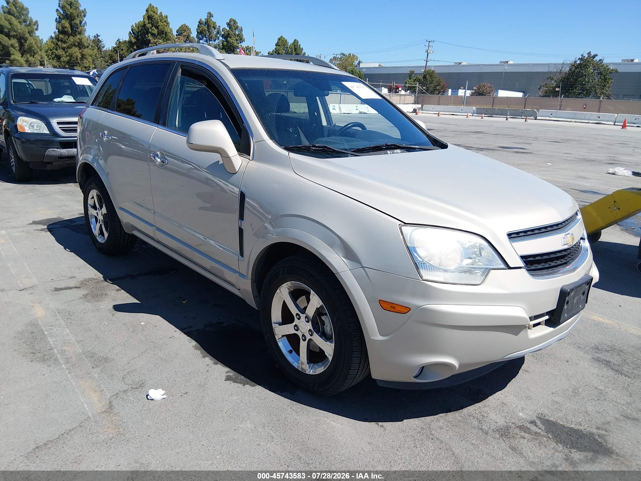 2012 Chevrolet Captiva Sport Lt Gold vin: 3GNAL3E58CS543621