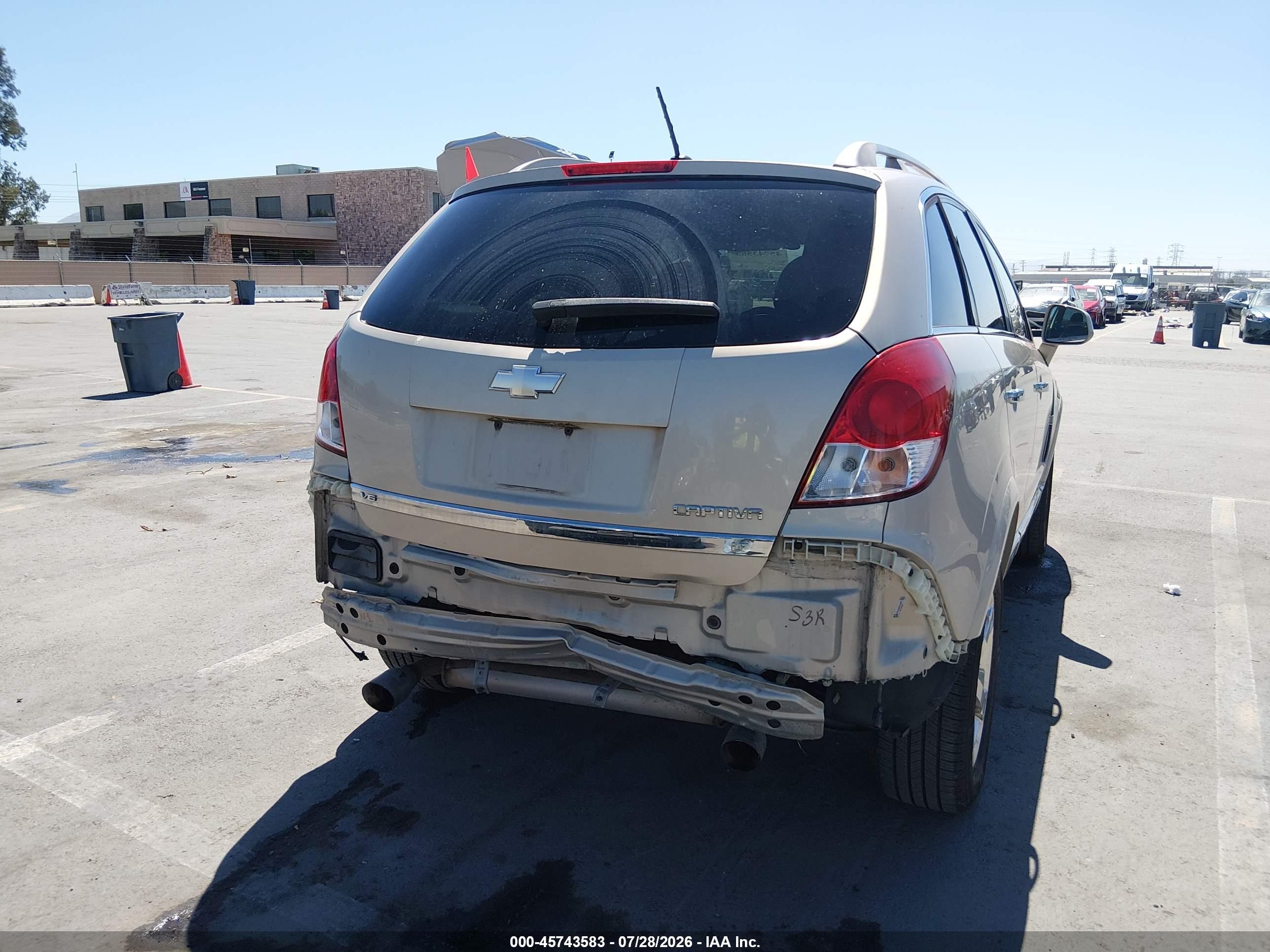 2012 Chevrolet Captiva Sport Lt Gold vin: 3GNAL3E58CS543621