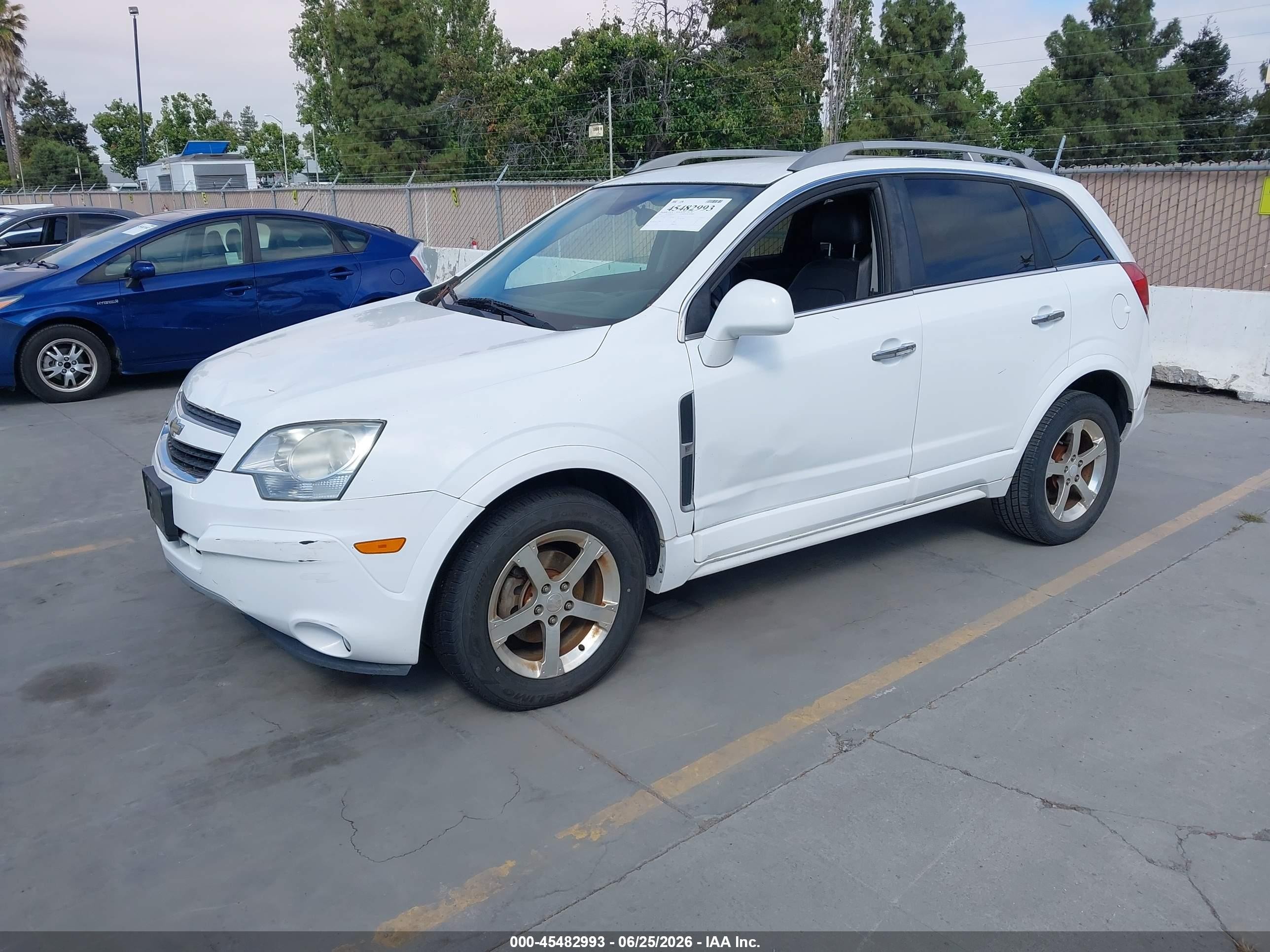 2012 Chevrolet Captiva Sport Lt Белый vin: 3GNAL3E59CS594710
