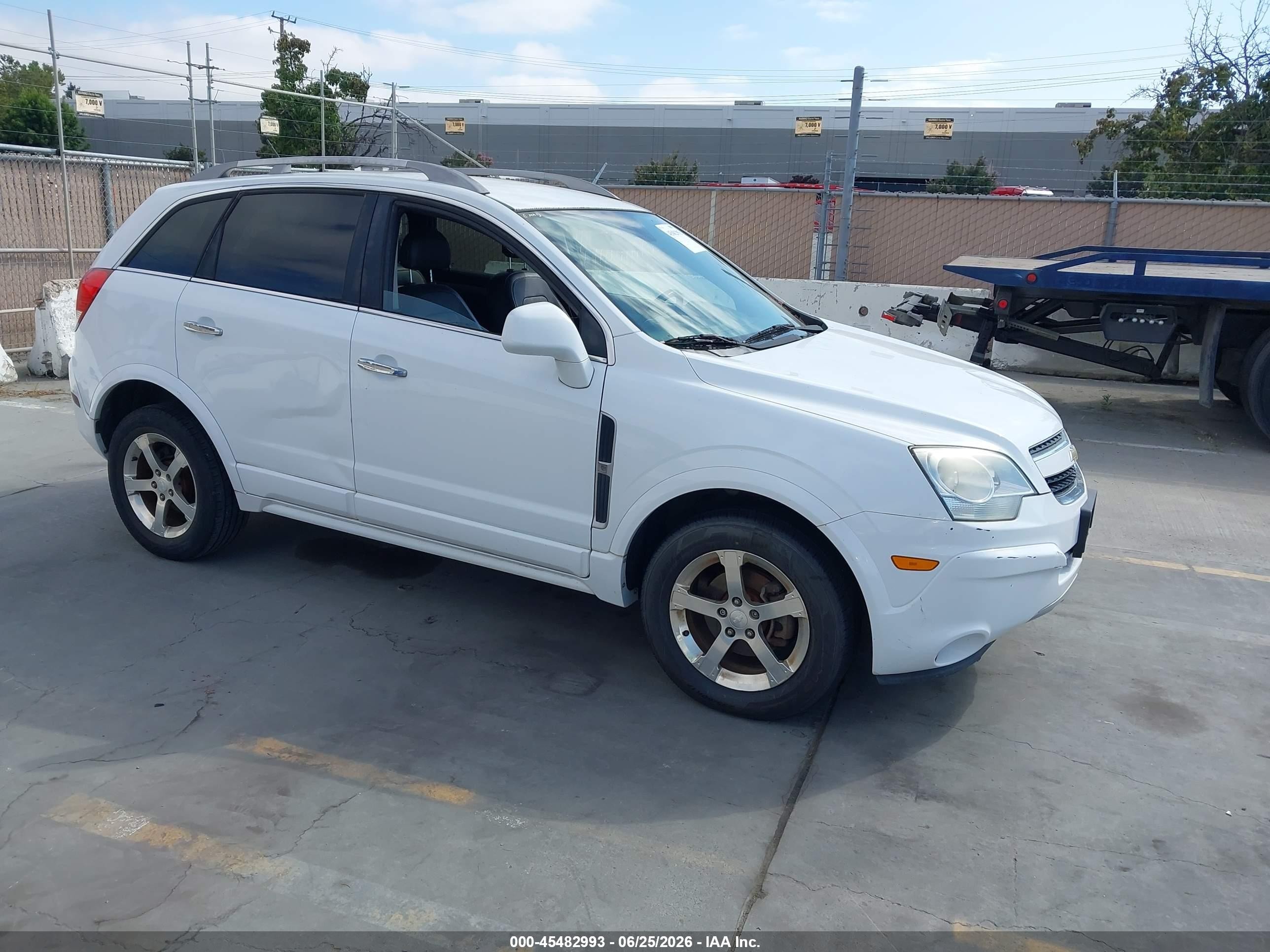 2012 Chevrolet Captiva Sport Lt White vin: 3GNAL3E59CS594710
