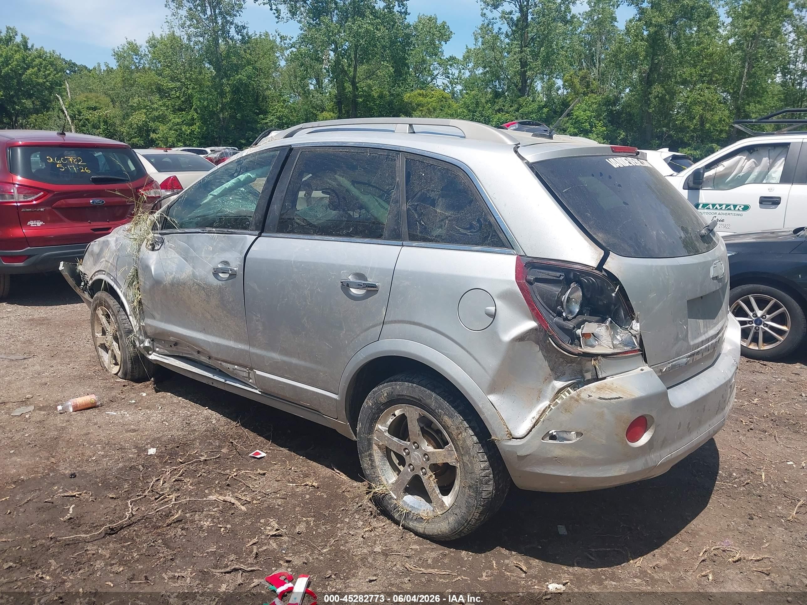 2012 Chevrolet Captiva Sport Lt Серебряный vin: 3GNAL3E59CS598384