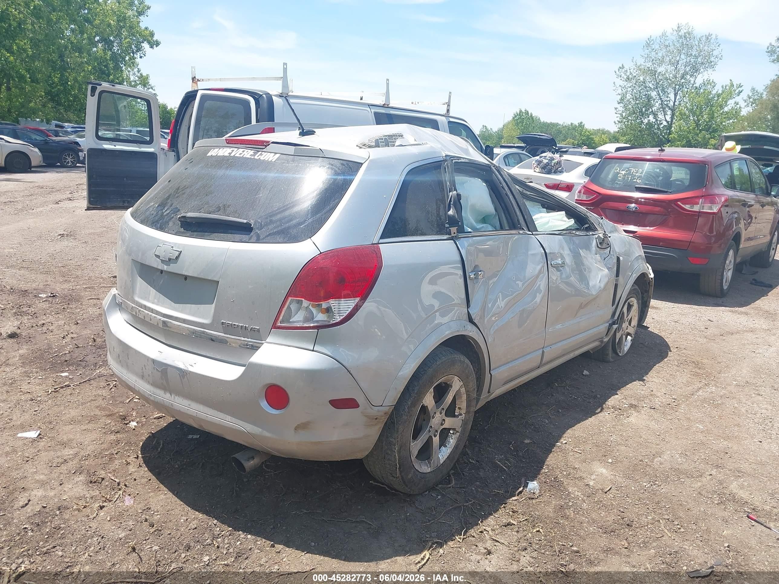 2012 Chevrolet Captiva Sport Lt Серебряный vin: 3GNAL3E59CS598384