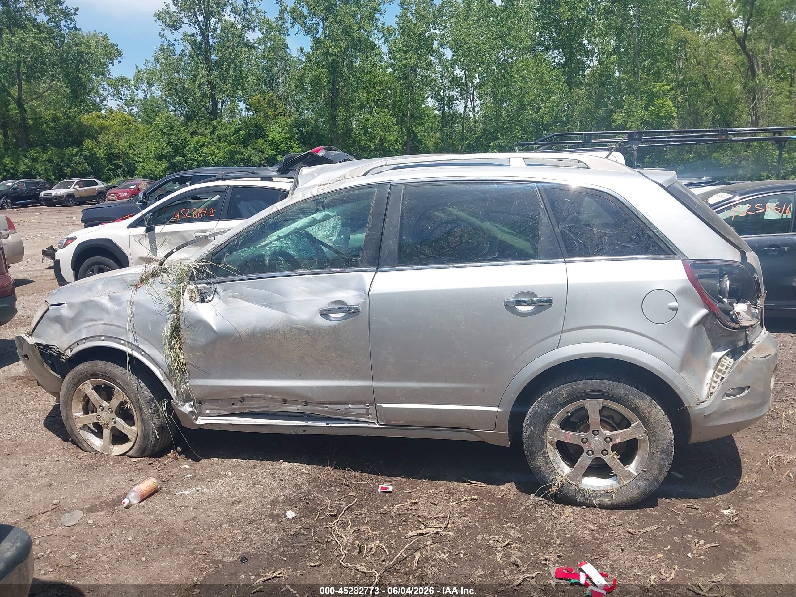 2012 Chevrolet Captiva Sport Lt Серебряный vin: 3GNAL3E59CS598384