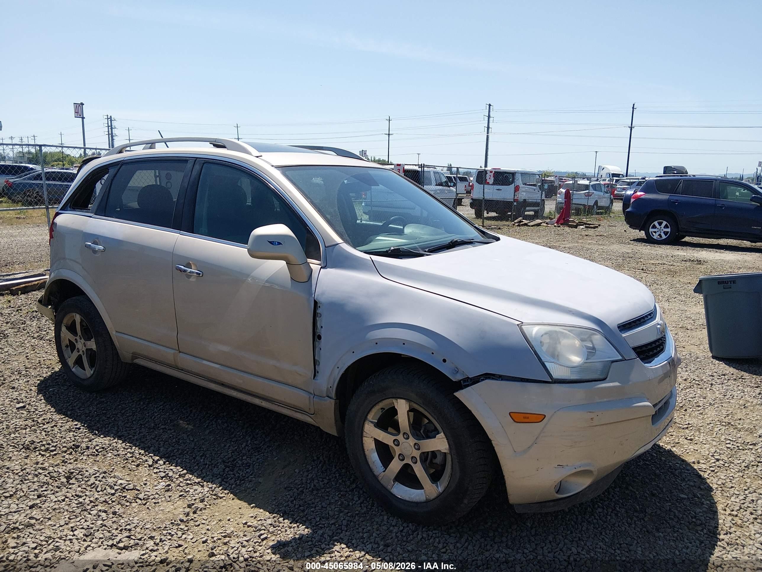 2012 Chevrolet Captiva Sport Lt Brown vin: 3GNAL3E5XCS597566