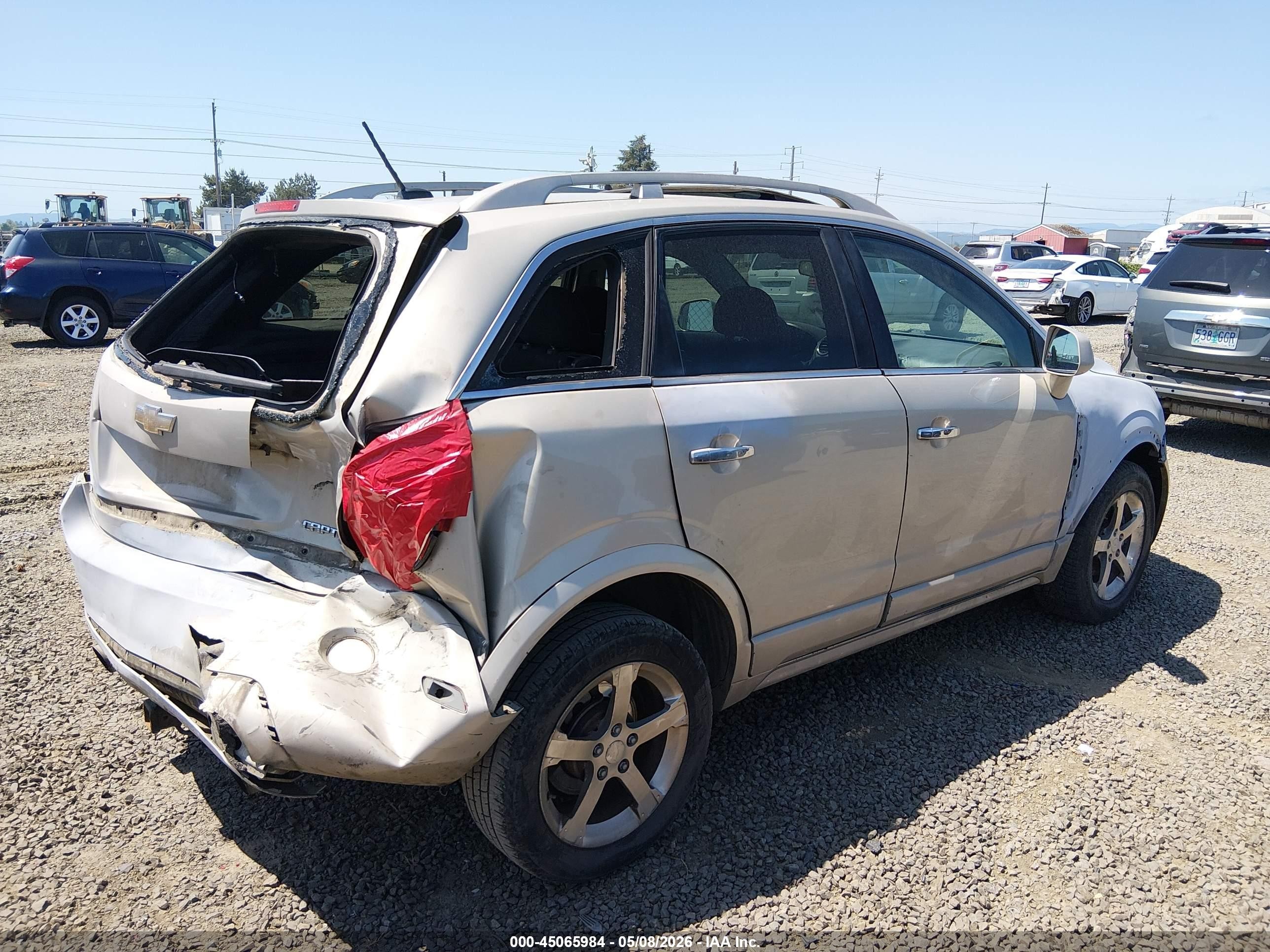 2012 Chevrolet Captiva Sport Lt Brown vin: 3GNAL3E5XCS597566