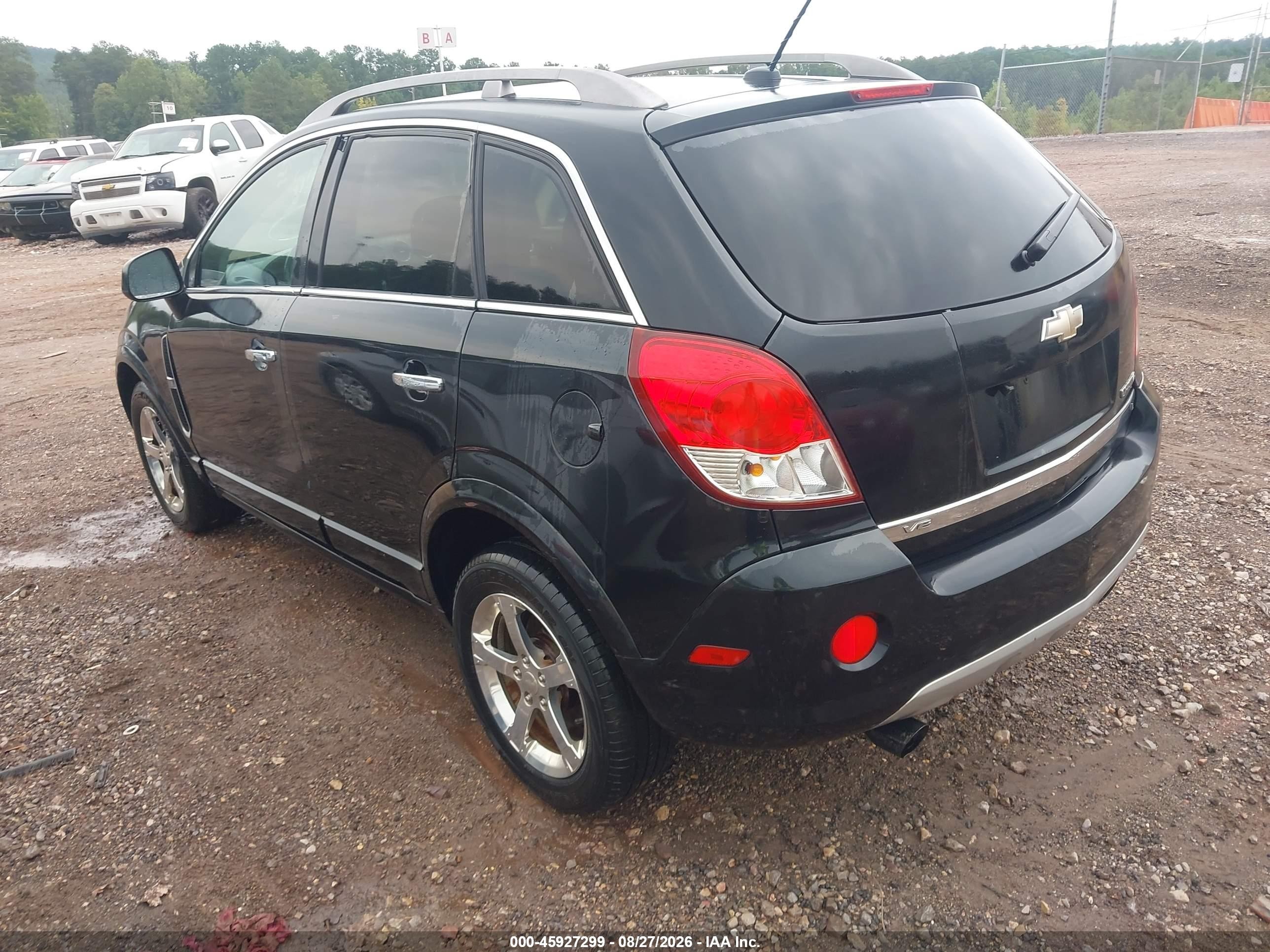 2012 Chevrolet Captiva Sport Lt Black vin: 3GNAL3E5XCS603298