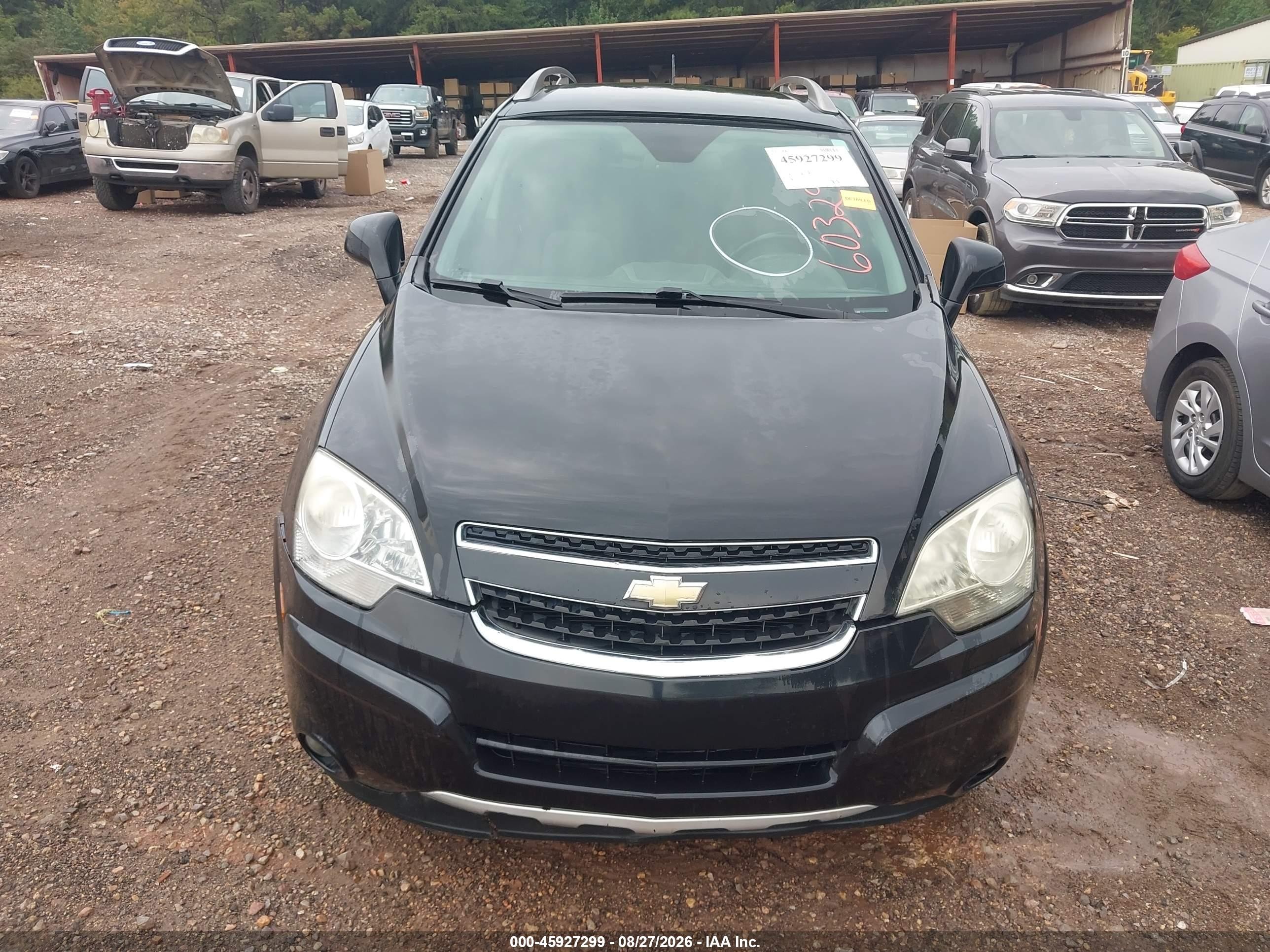 2012 Chevrolet Captiva Sport Lt Black vin: 3GNAL3E5XCS603298
