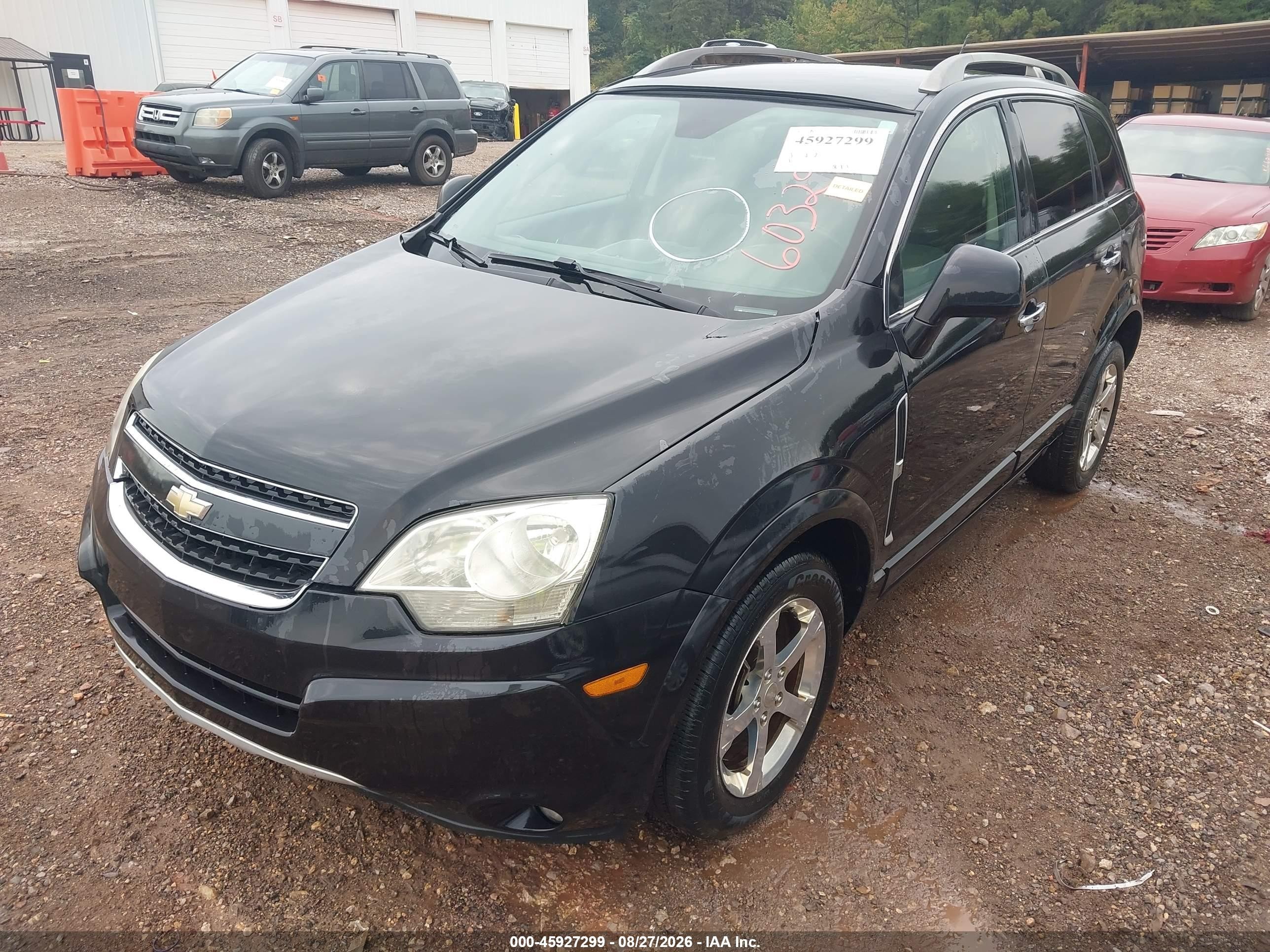 2012 Chevrolet Captiva Sport Lt Black vin: 3GNAL3E5XCS603298
