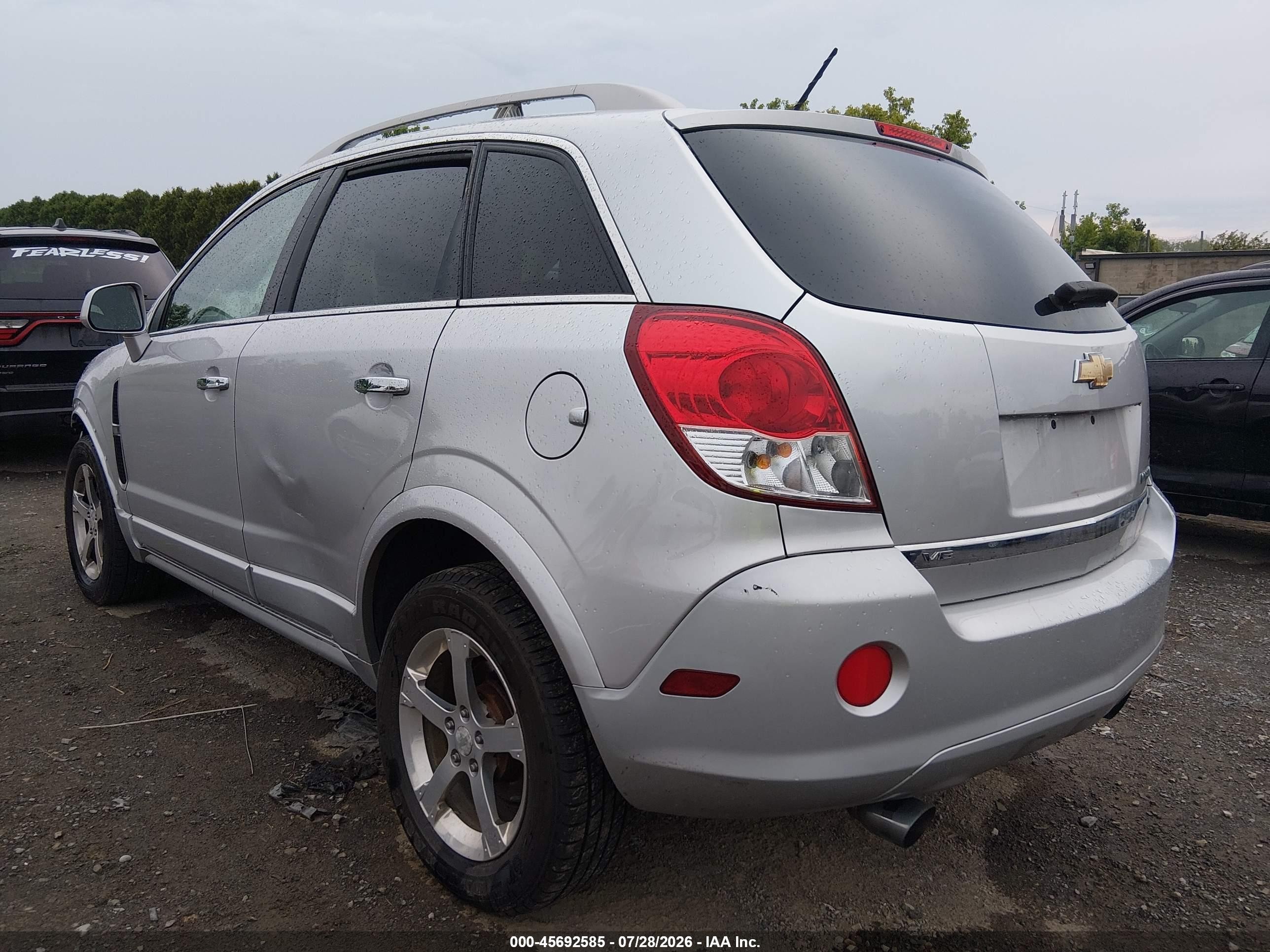 2012 Chevrolet Captiva Sport Lt Silver vin: 3GNAL3E5XCS639704