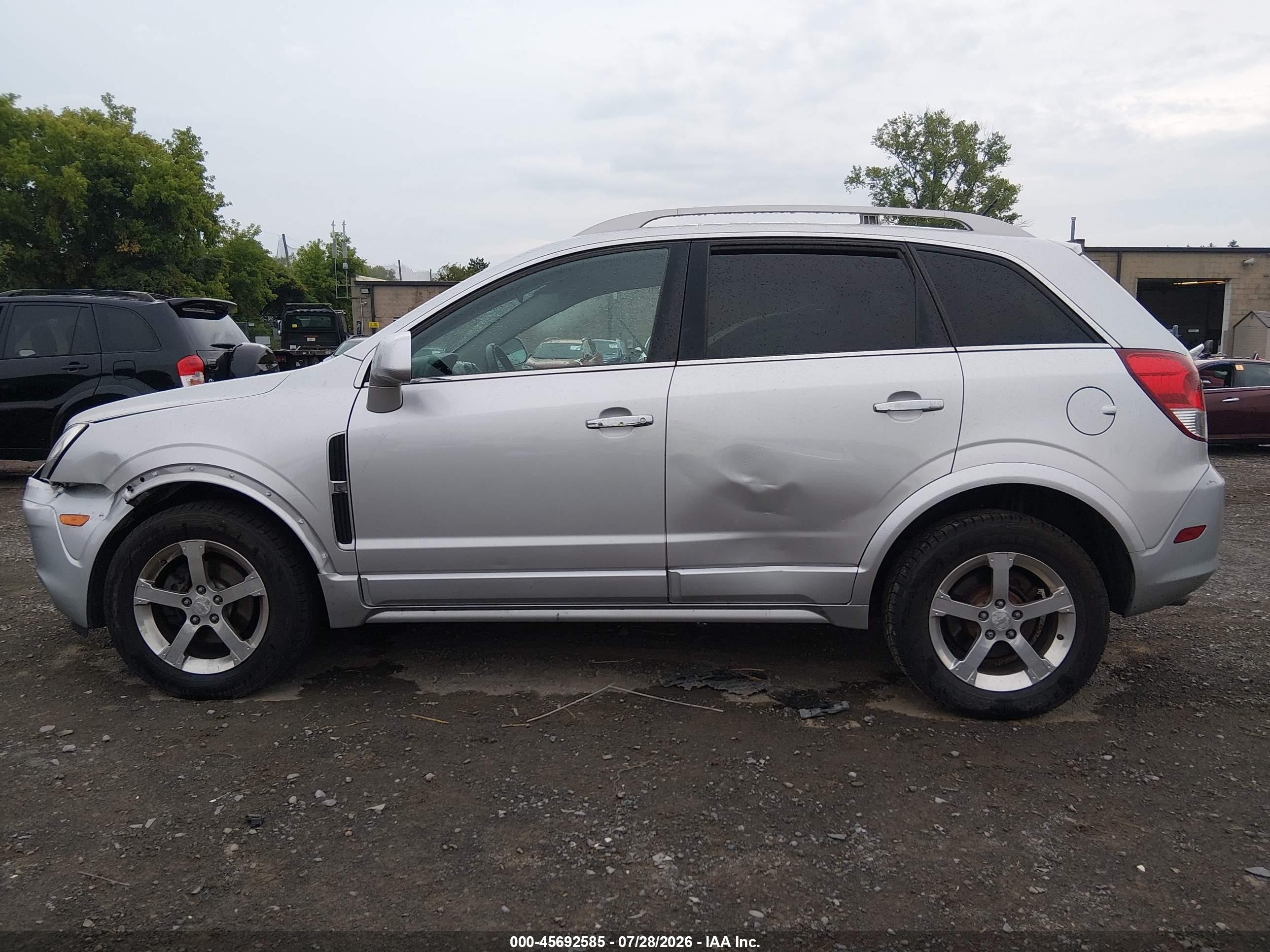2012 Chevrolet Captiva Sport Lt Silver vin: 3GNAL3E5XCS639704