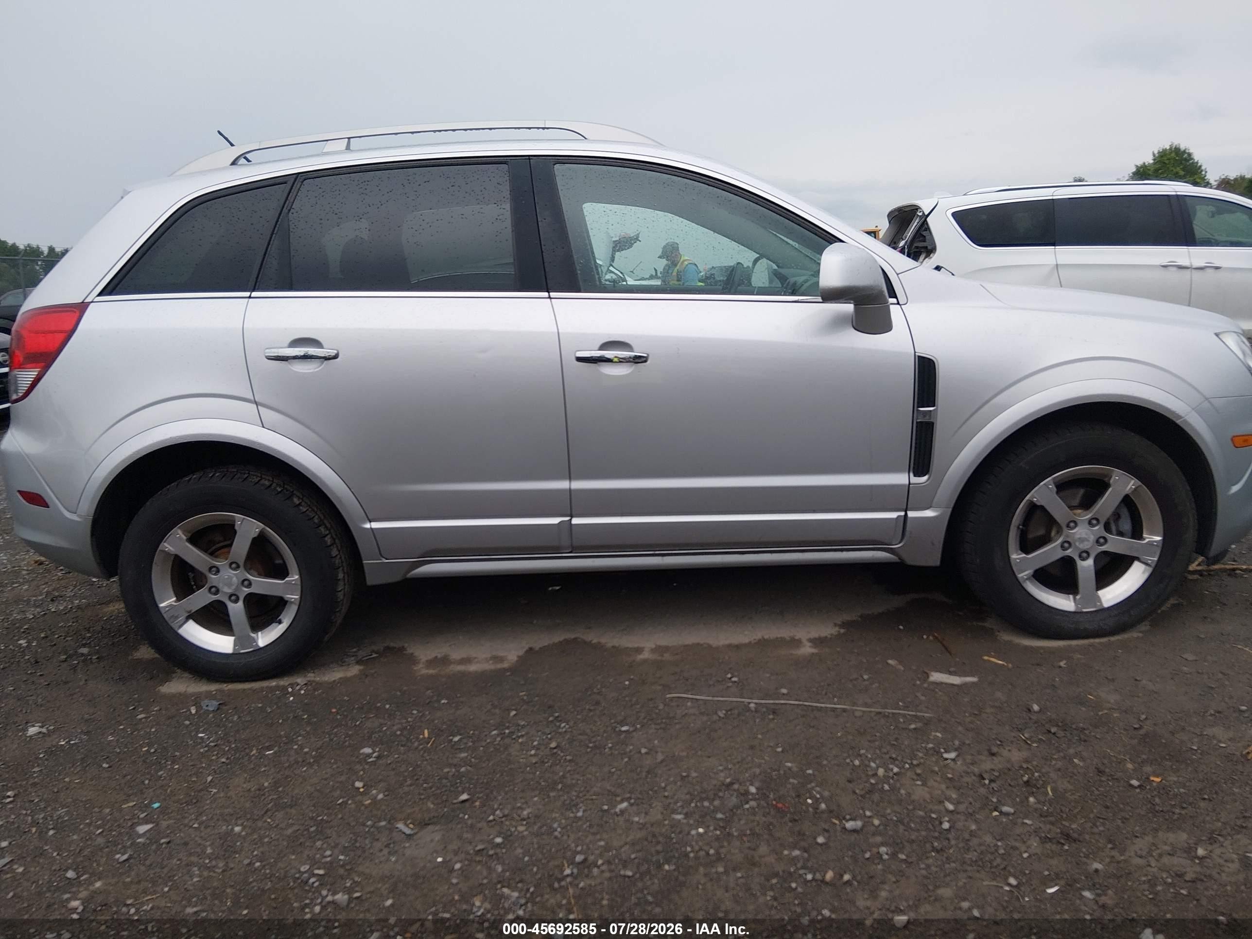2012 Chevrolet Captiva Sport Lt Silver vin: 3GNAL3E5XCS639704