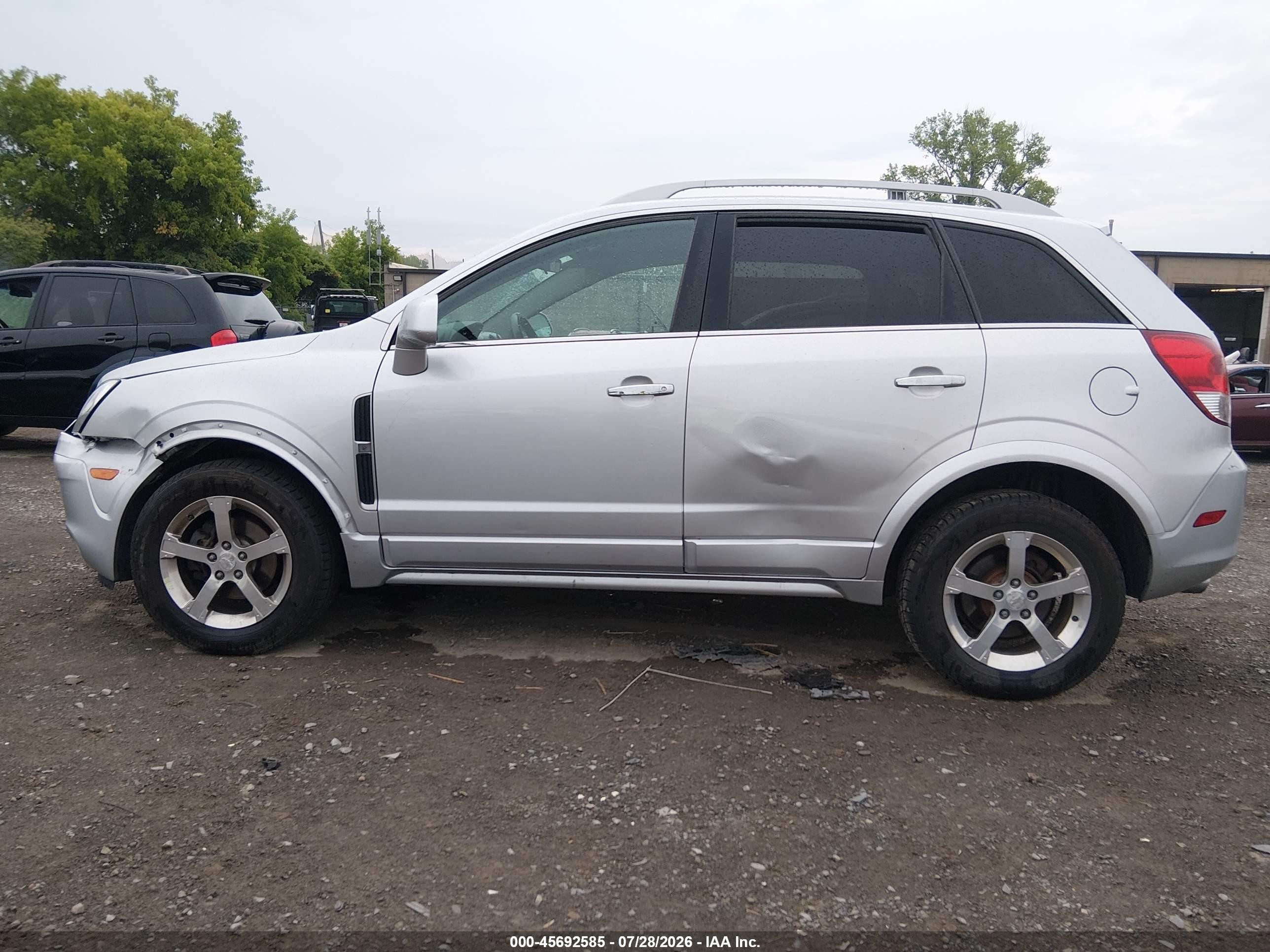 2012 Chevrolet Captiva Sport Lt Silver vin: 3GNAL3E5XCS639704
