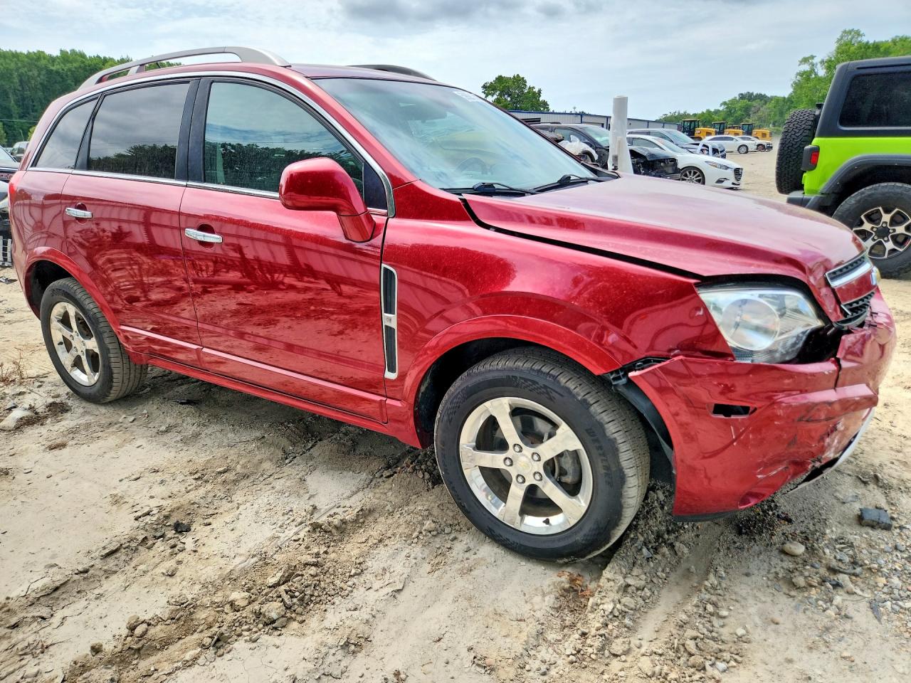 2012 Chevrolet Captiva Sport Красный vin: 3GNAL3E5XCS656728
