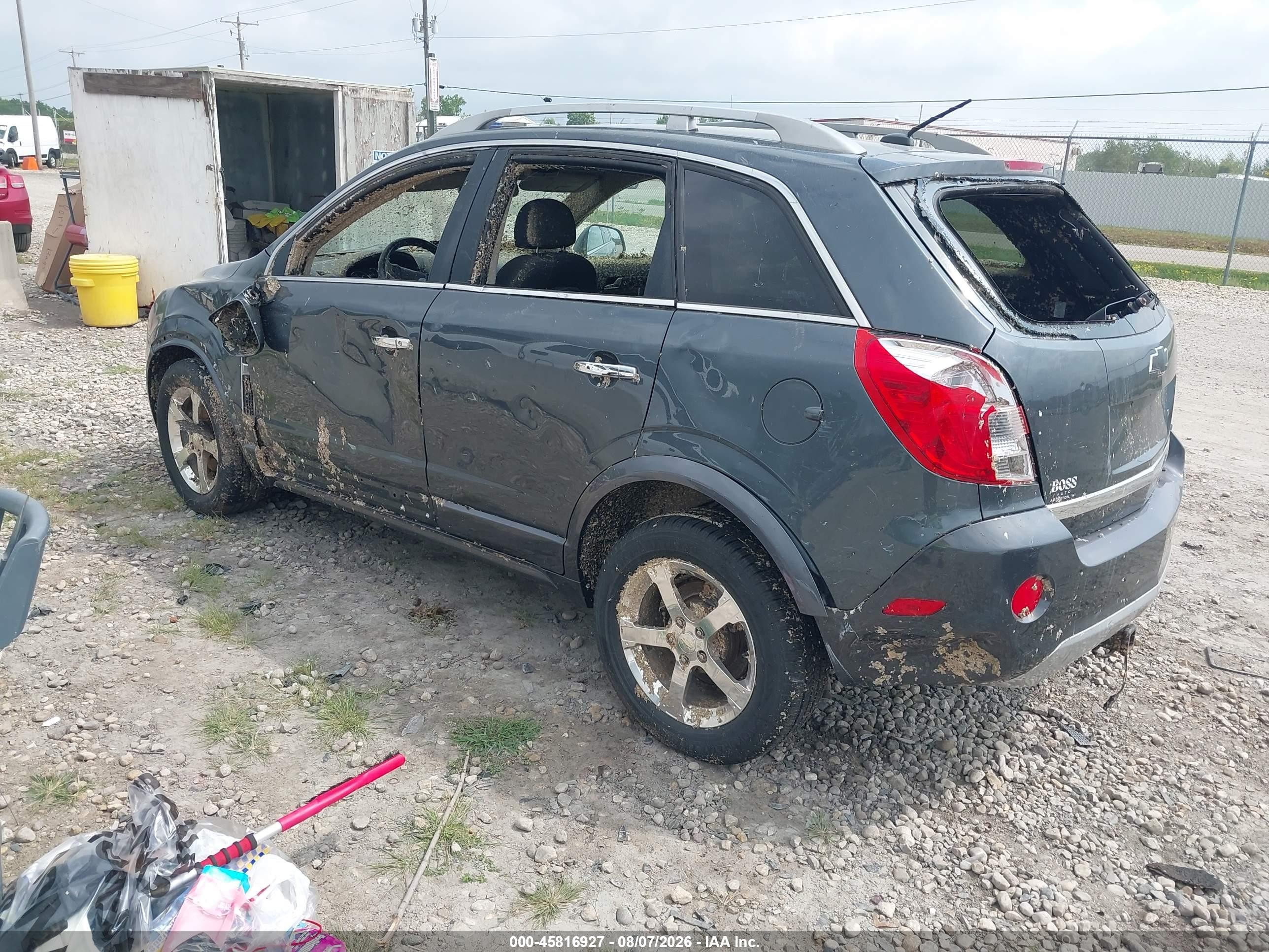 2013 Chevrolet Captiva Sport Fleet Lt Gray vin: 3GNAL3EK0DS583389