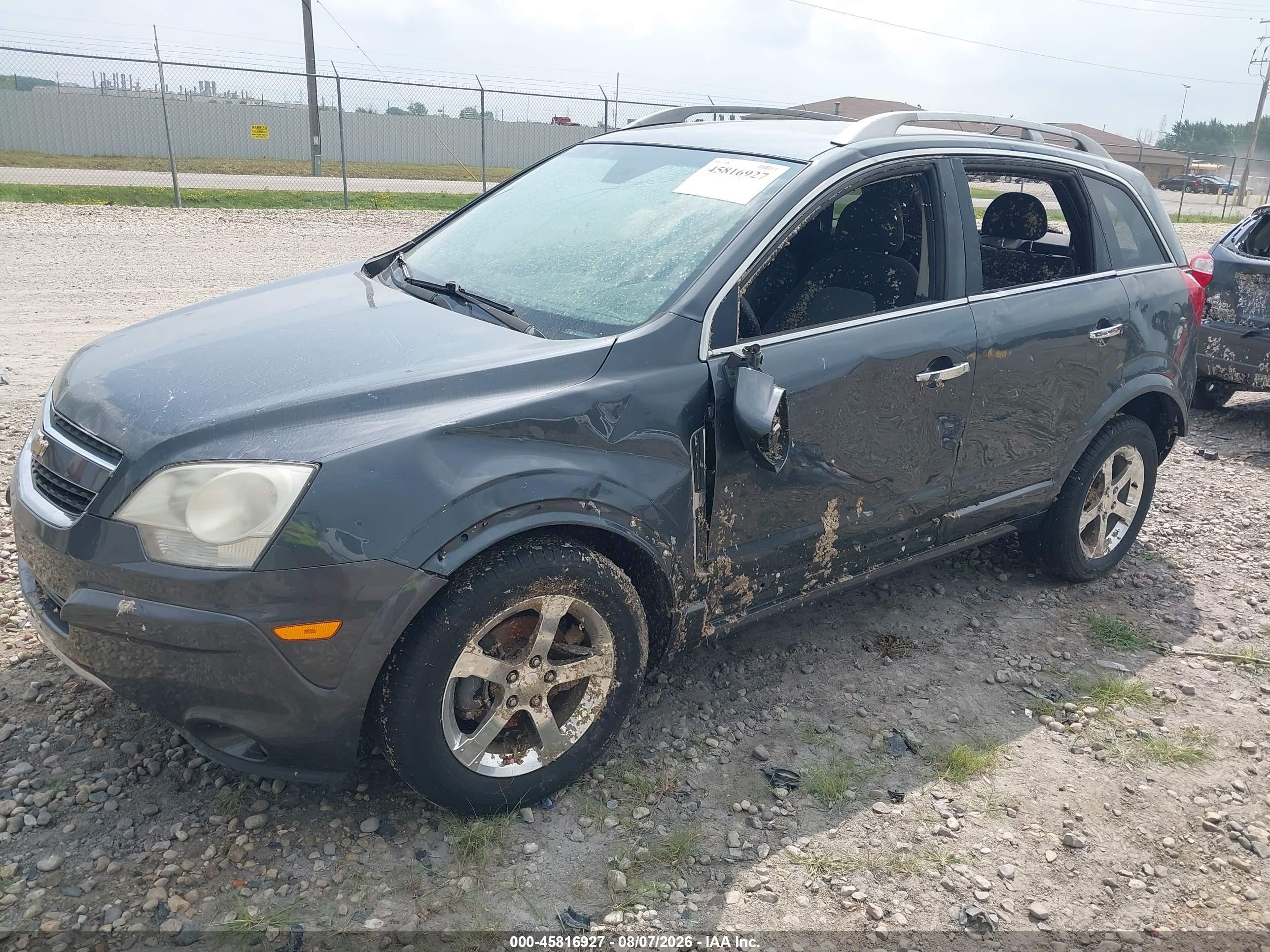 2013 Chevrolet Captiva Sport Fleet Lt Gray vin: 3GNAL3EK0DS583389