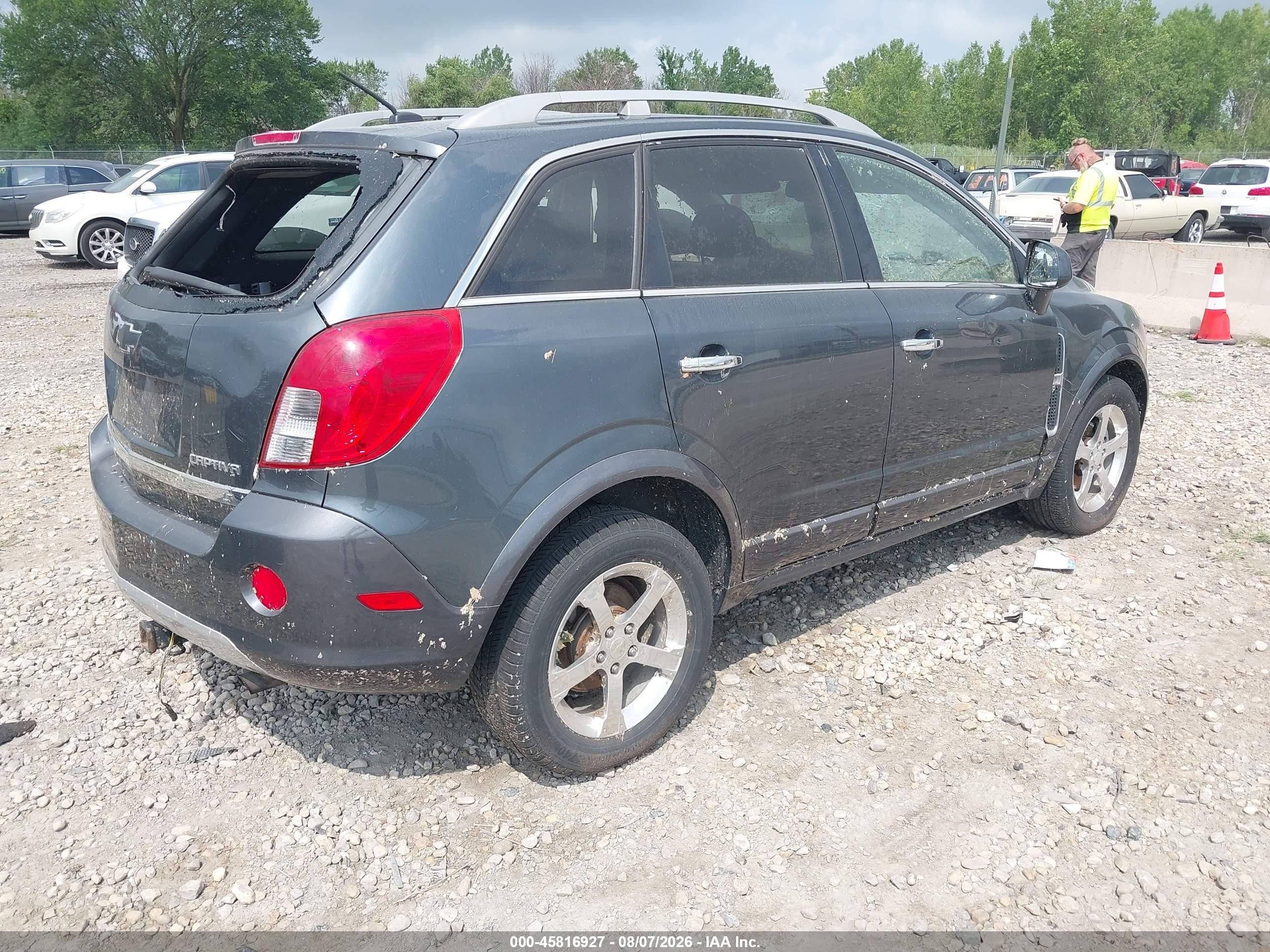 2013 Chevrolet Captiva Sport Fleet Lt Gray vin: 3GNAL3EK0DS583389