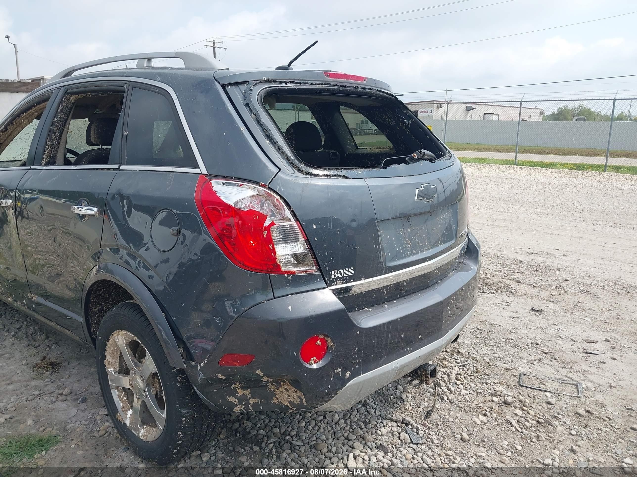 2013 Chevrolet Captiva Sport Fleet Lt Gray vin: 3GNAL3EK0DS583389