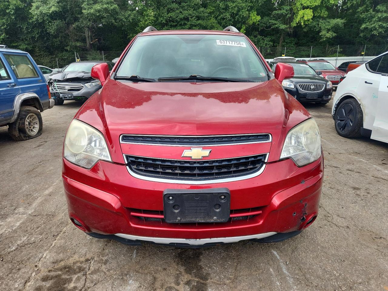 2013 Chevrolet Captiva Lt Красный vin: 3GNAL3EK0DS634888