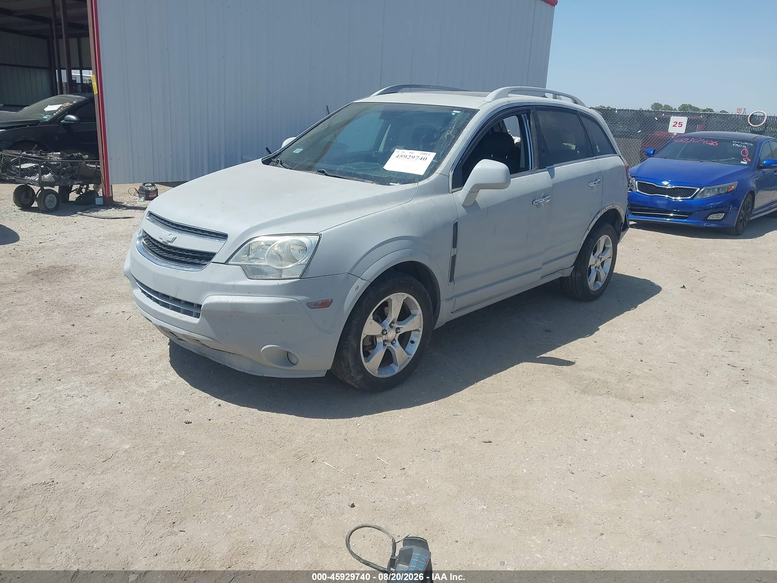 2014 Chevrolet Captiva Sport Fleet Lt Silver vin: 3GNAL3EK0ES592563