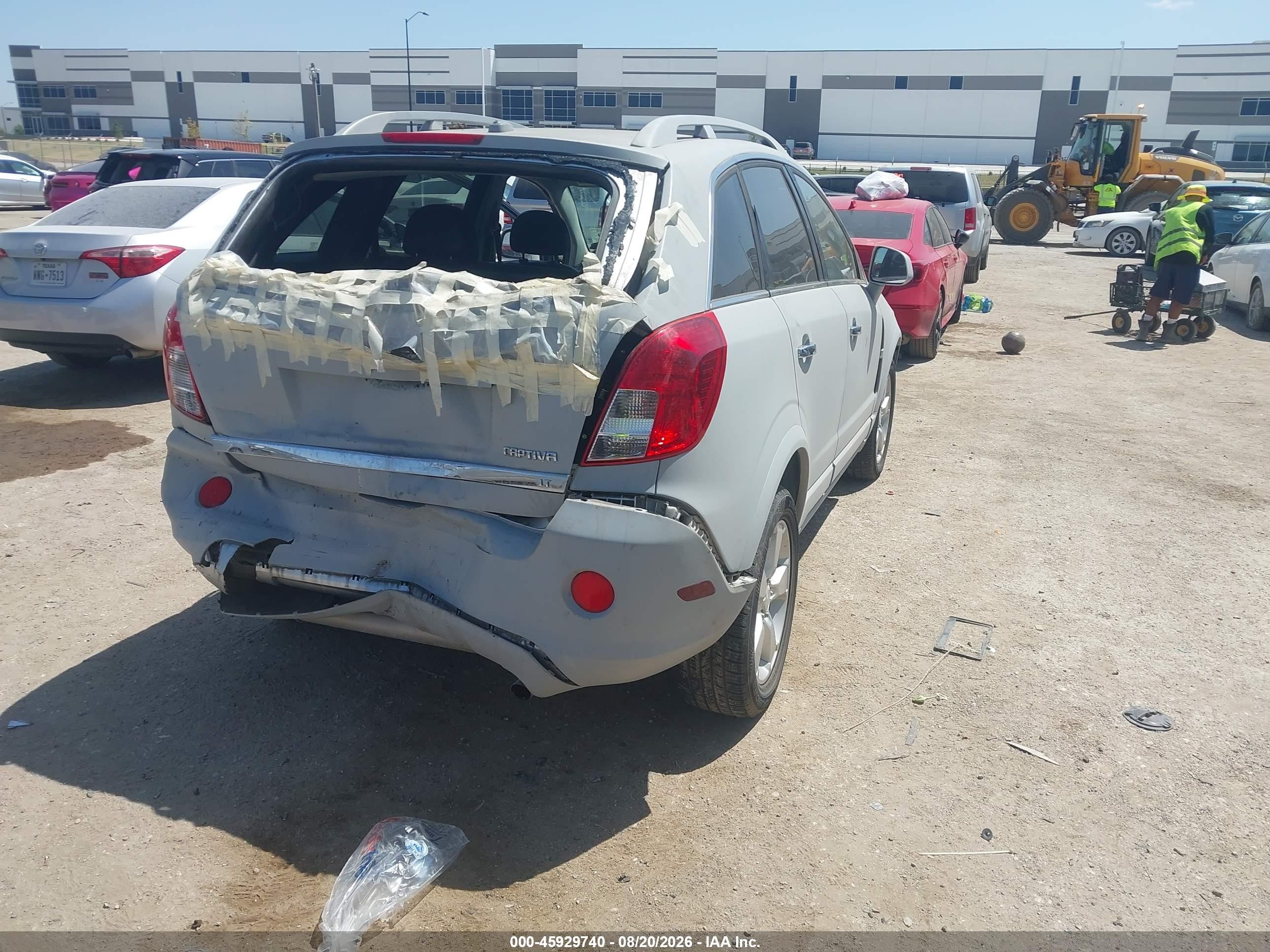 2014 Chevrolet Captiva Sport Fleet Lt Silver vin: 3GNAL3EK0ES592563