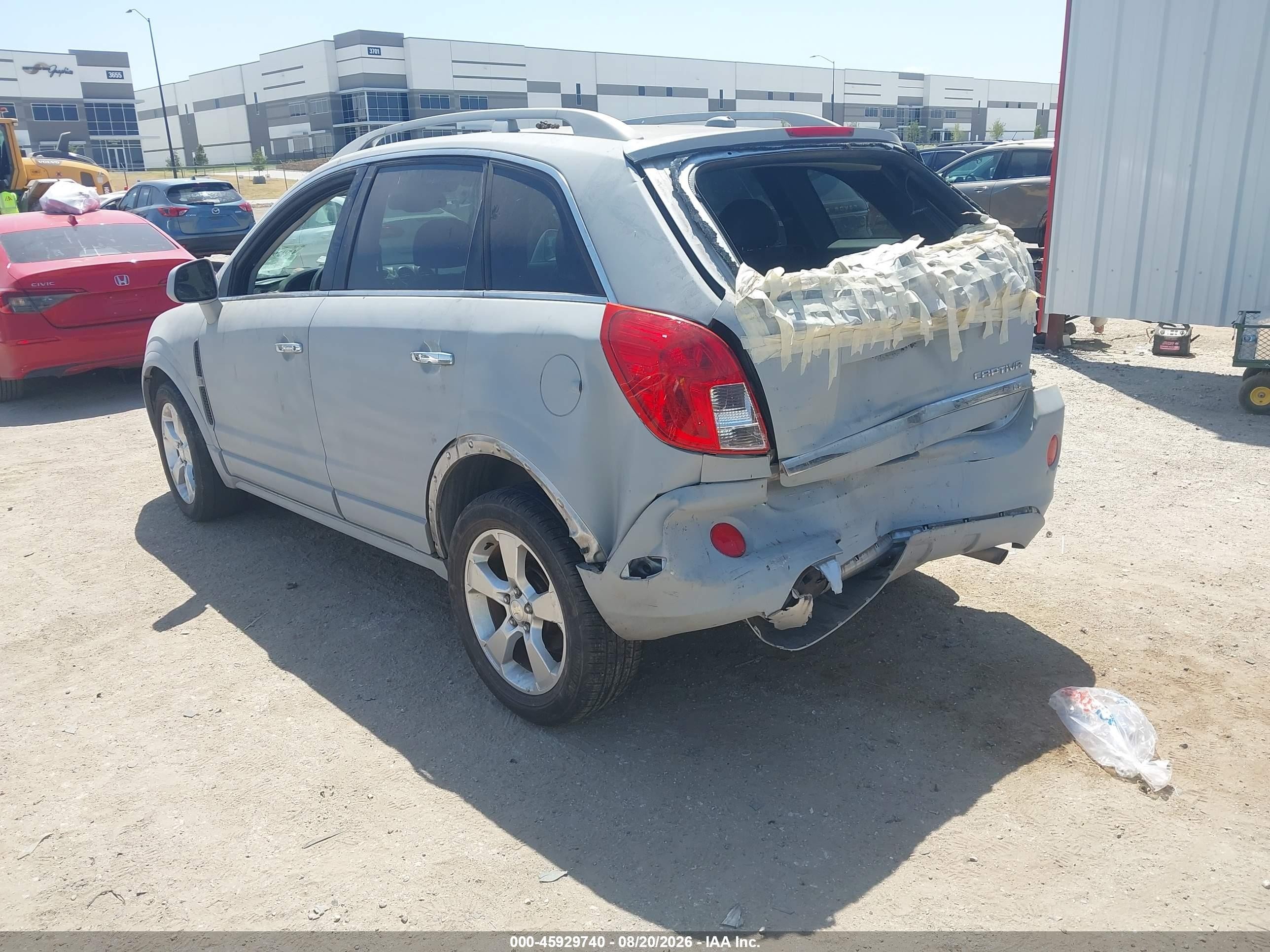 2014 Chevrolet Captiva Sport Fleet Lt Silver vin: 3GNAL3EK0ES592563