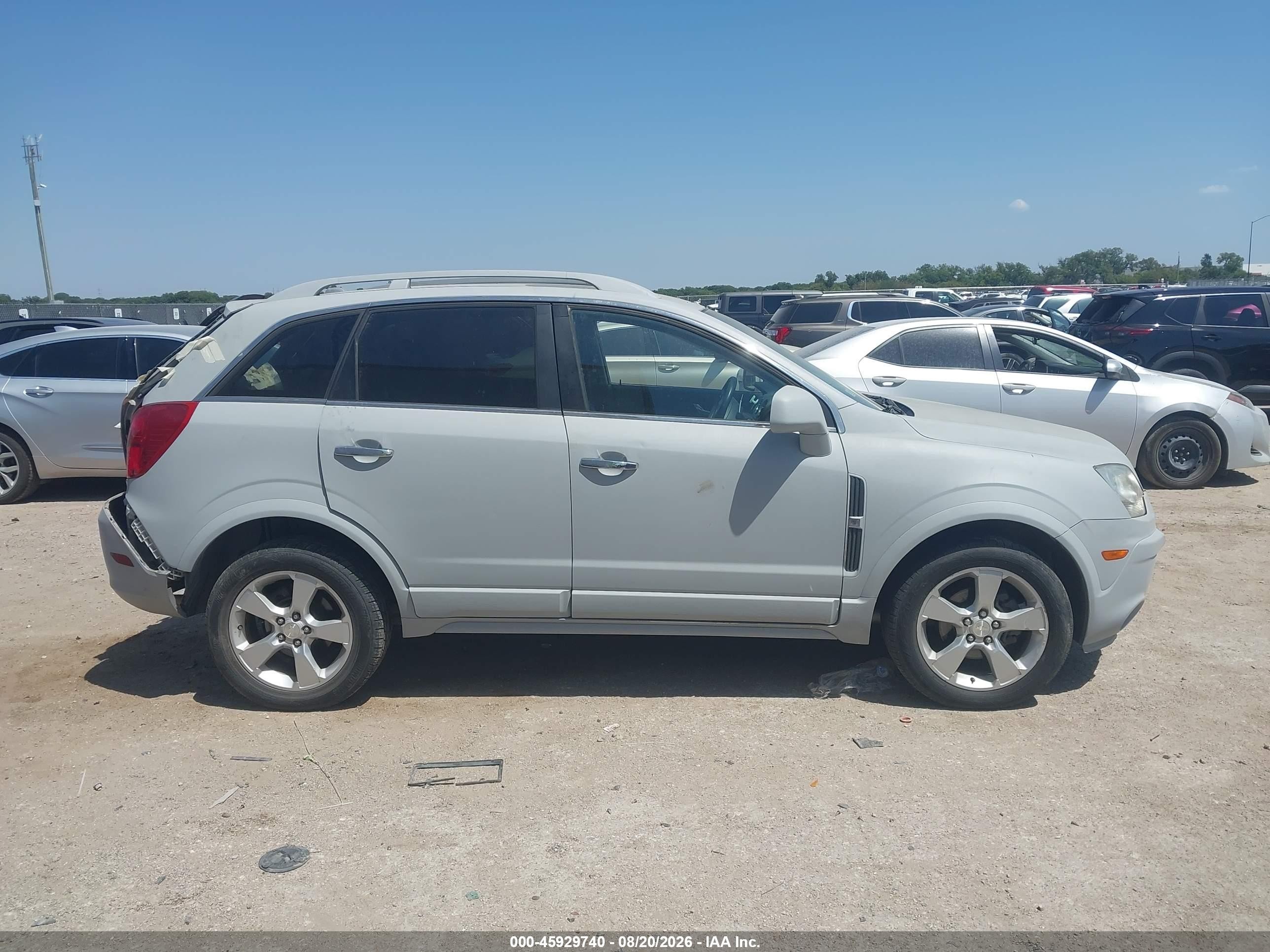 2014 Chevrolet Captiva Sport Fleet Lt Silver vin: 3GNAL3EK0ES592563