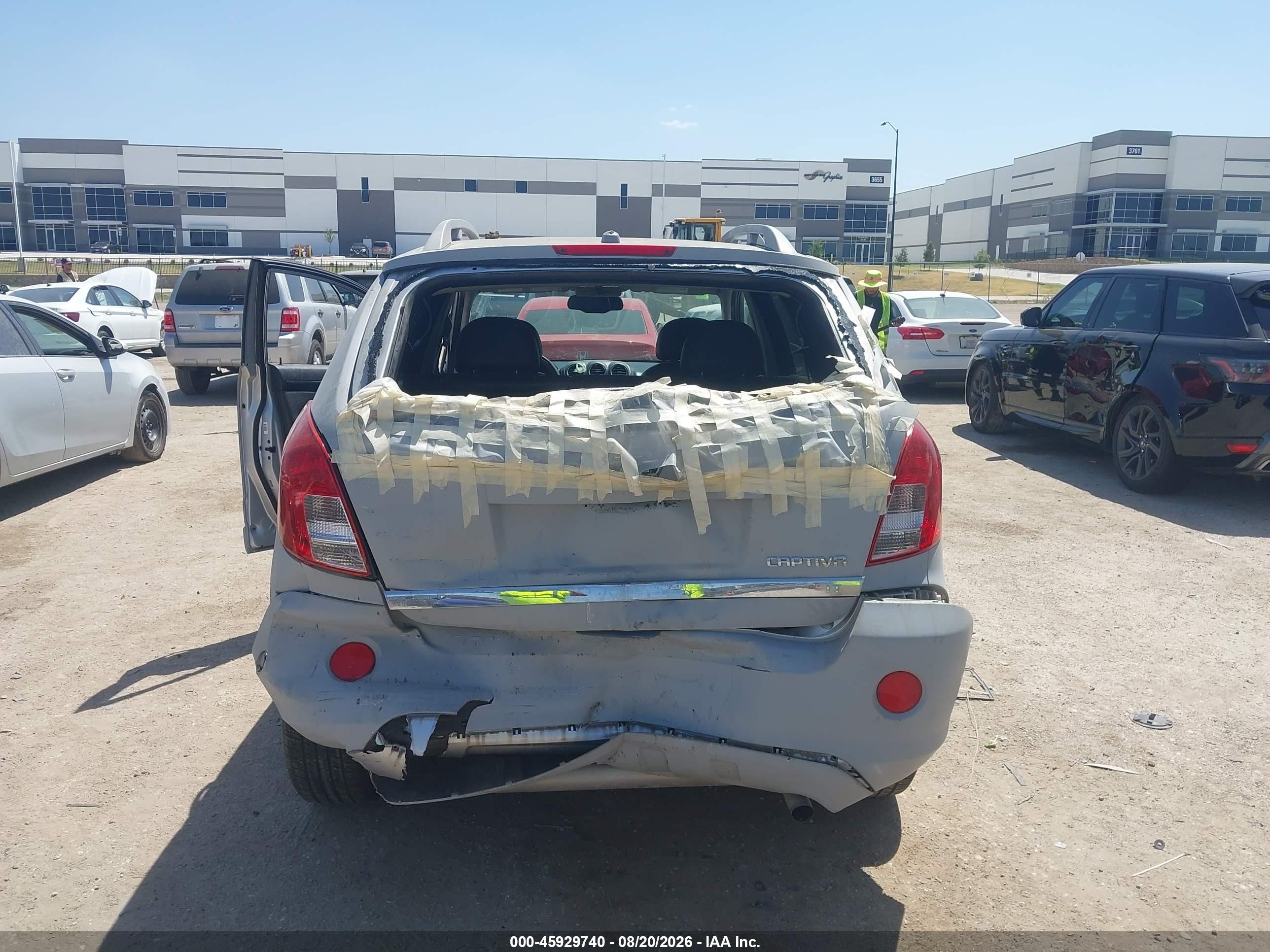 2014 Chevrolet Captiva Sport Fleet Lt Silver vin: 3GNAL3EK0ES592563