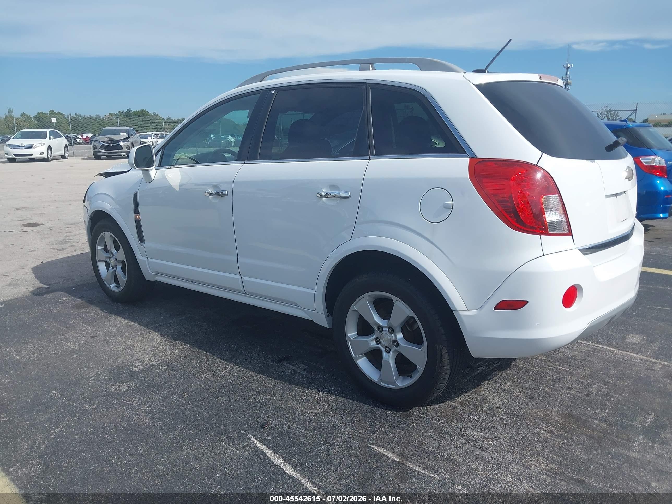 2014 Chevrolet Captiva Sport Fleet Lt White vin: 3GNAL3EK0ES600841