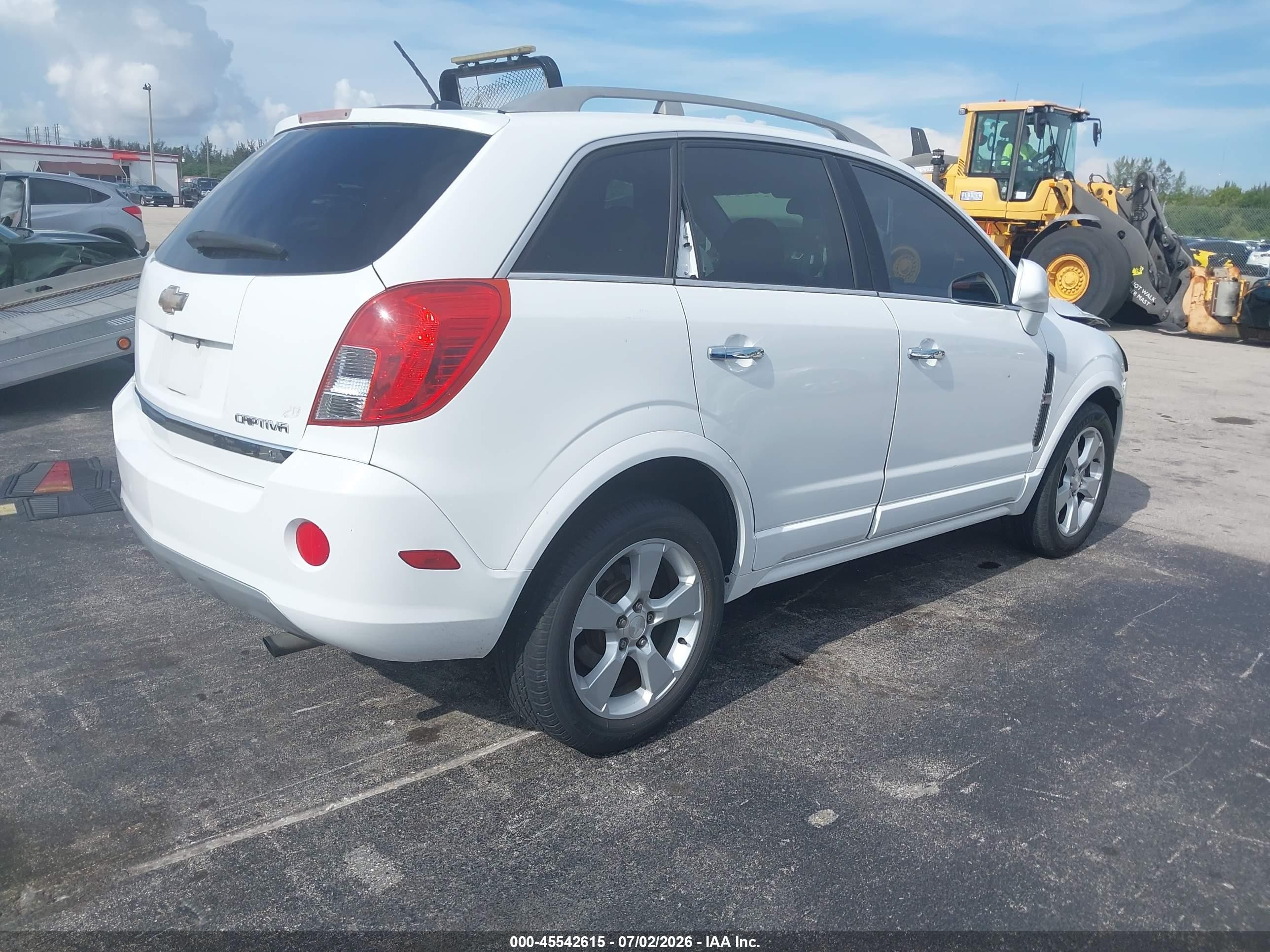 2014 Chevrolet Captiva Sport Fleet Lt White vin: 3GNAL3EK0ES600841