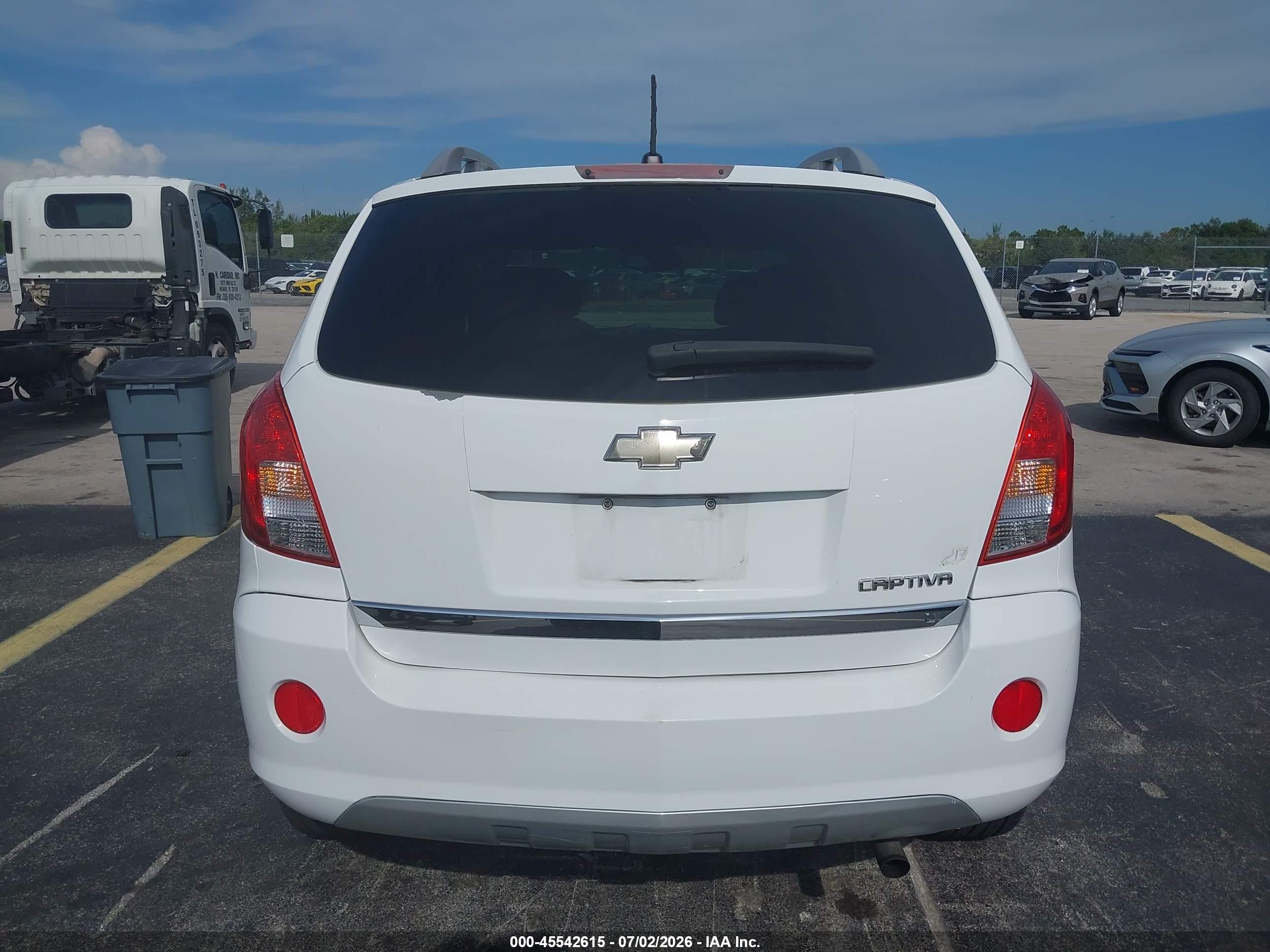 2014 Chevrolet Captiva Sport Fleet Lt White vin: 3GNAL3EK0ES600841