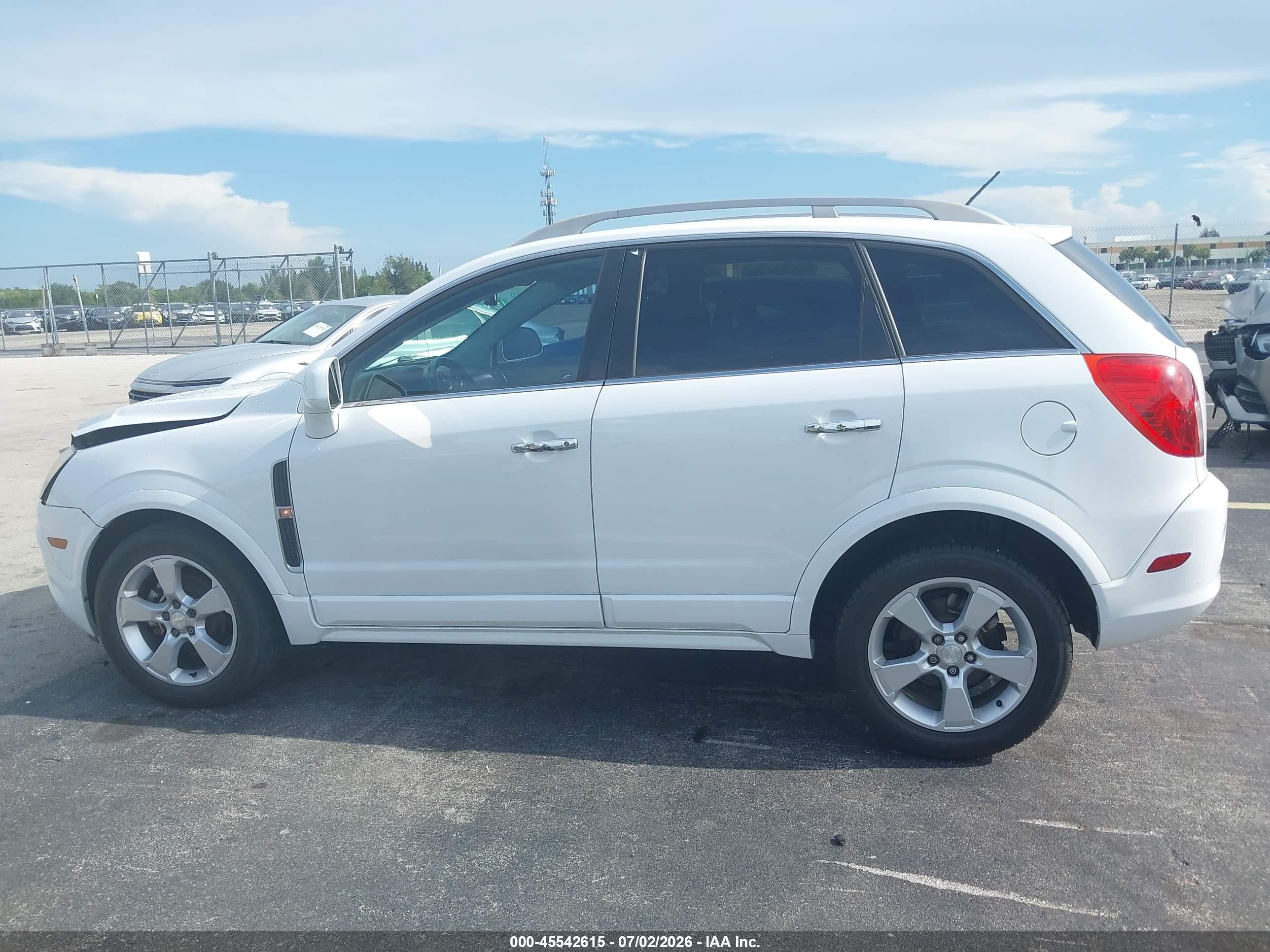 2014 Chevrolet Captiva Sport Fleet Lt White vin: 3GNAL3EK0ES600841