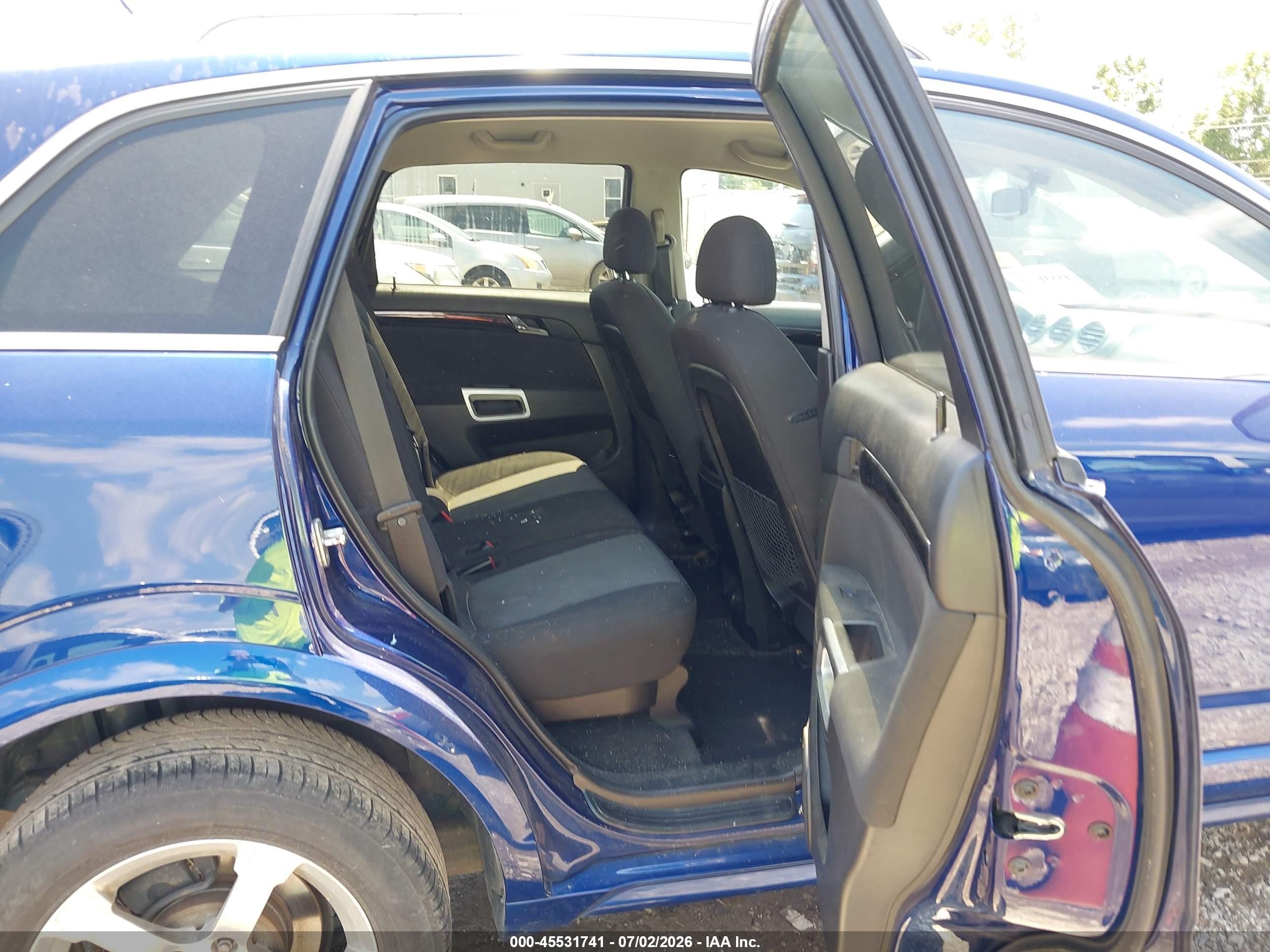 2013 Chevrolet Captiva Sport Fleet Lt Blue vin: 3GNAL3EK1DS582199