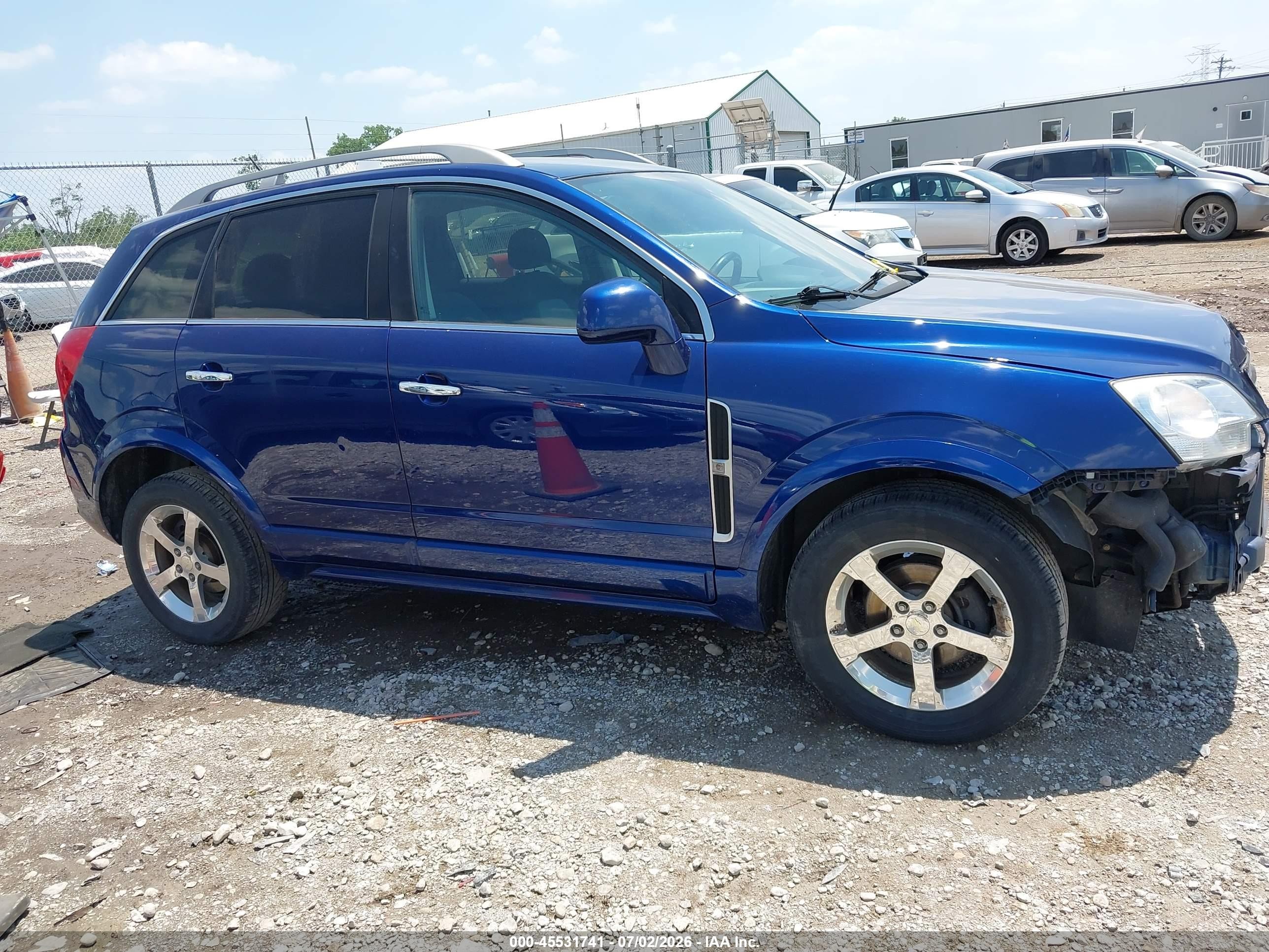 2013 Chevrolet Captiva Sport Fleet Lt Blue vin: 3GNAL3EK1DS582199
