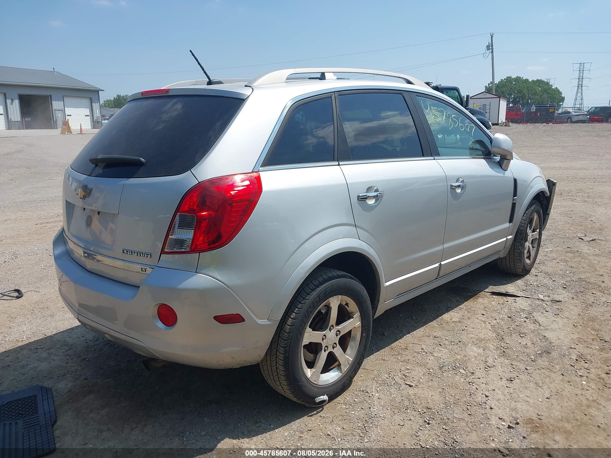 2013 Chevrolet Captiva Sport Fleet Lt Silver vin: 3GNAL3EK1DS629800