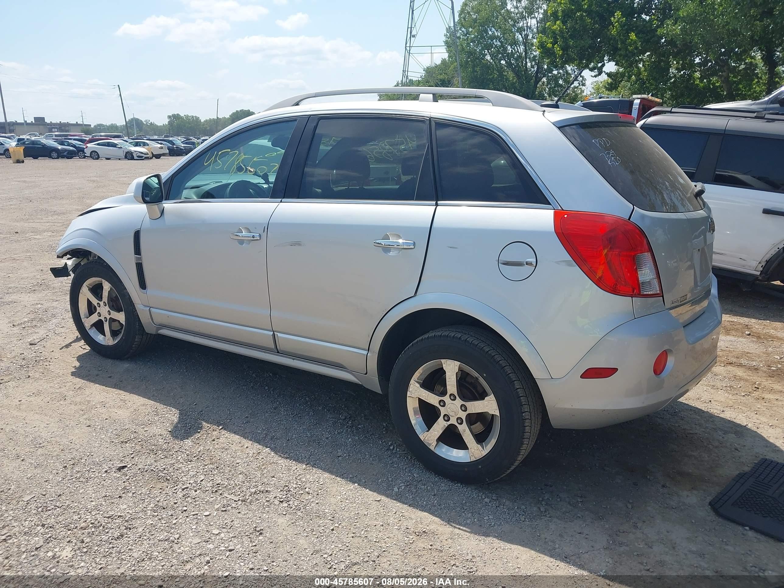 2013 Chevrolet Captiva Sport Fleet Lt Silver vin: 3GNAL3EK1DS629800