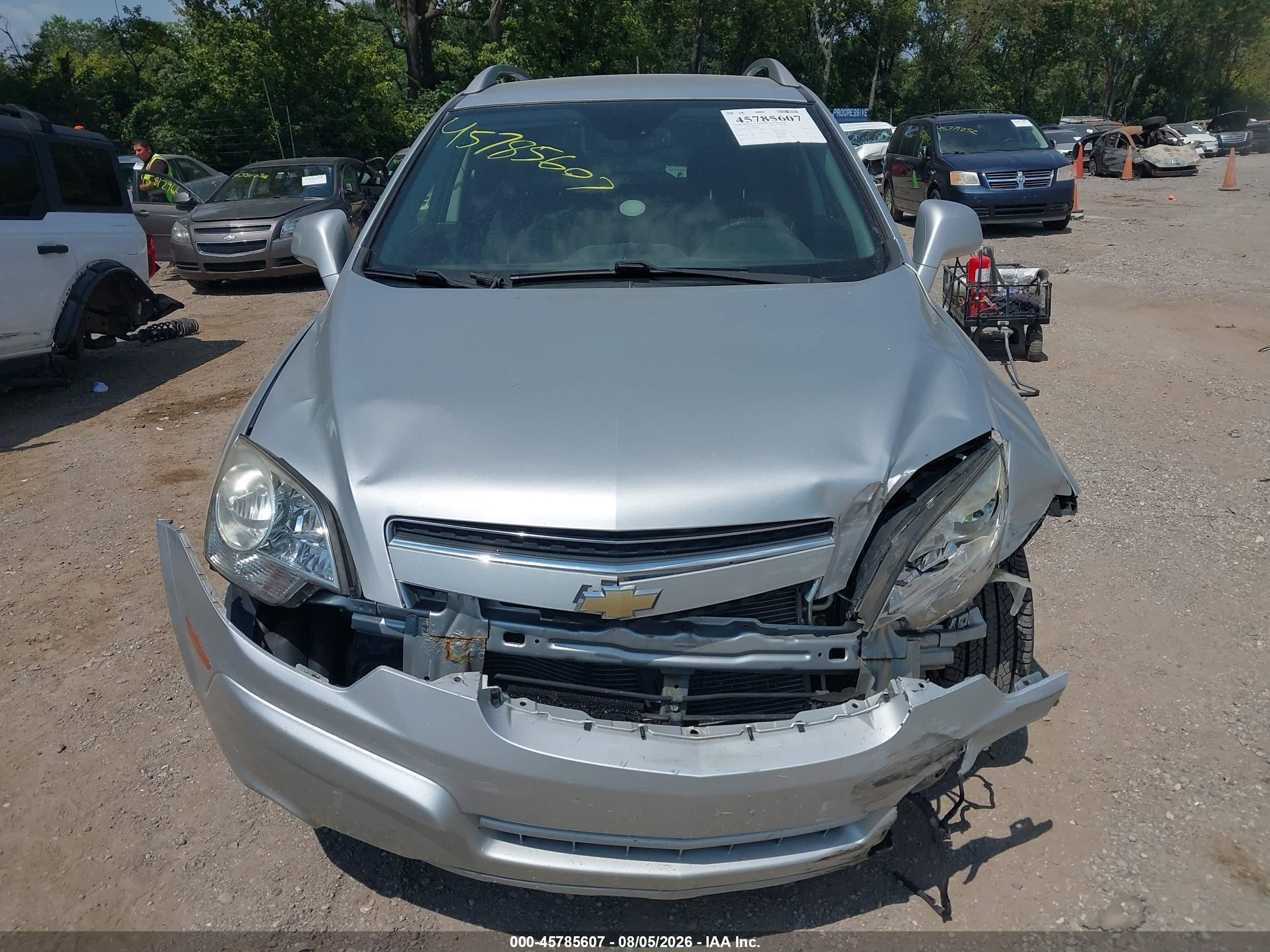 2013 Chevrolet Captiva Sport Fleet Lt Silver vin: 3GNAL3EK1DS629800