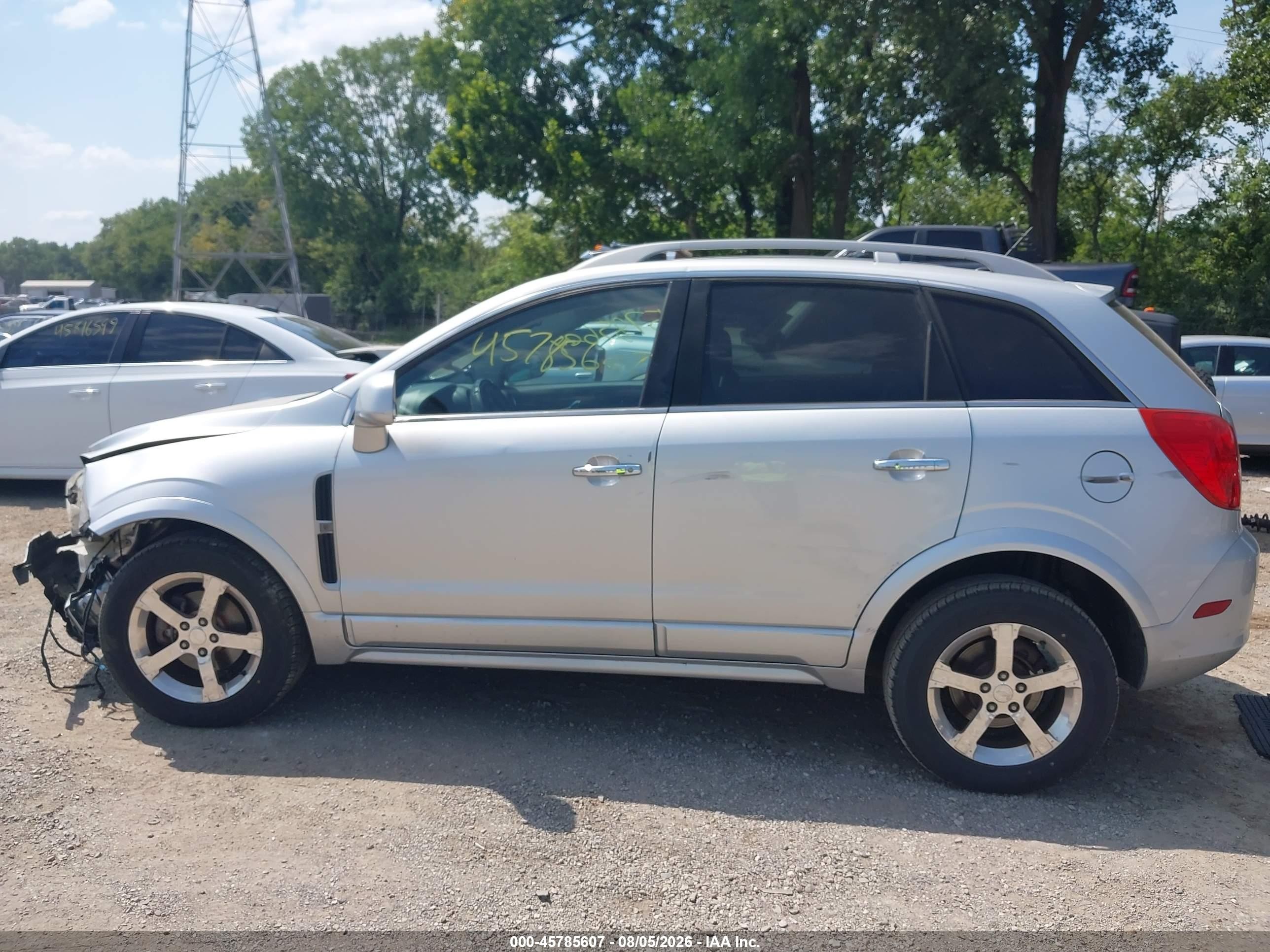 2013 Chevrolet Captiva Sport Fleet Lt Silver vin: 3GNAL3EK1DS629800