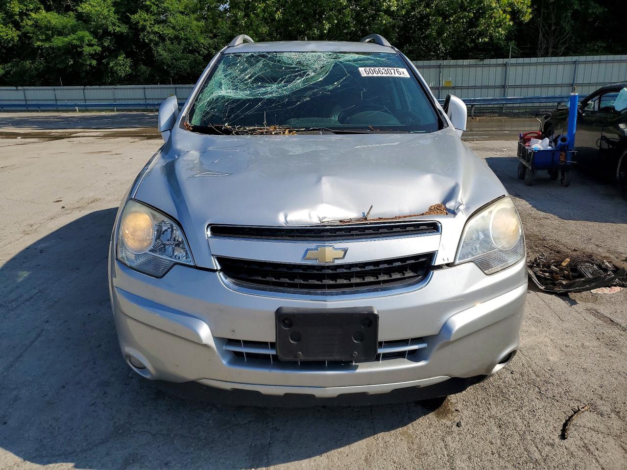 2014 Chevrolet Captiva Lt Silver vin: 3GNAL3EK1ES515328
