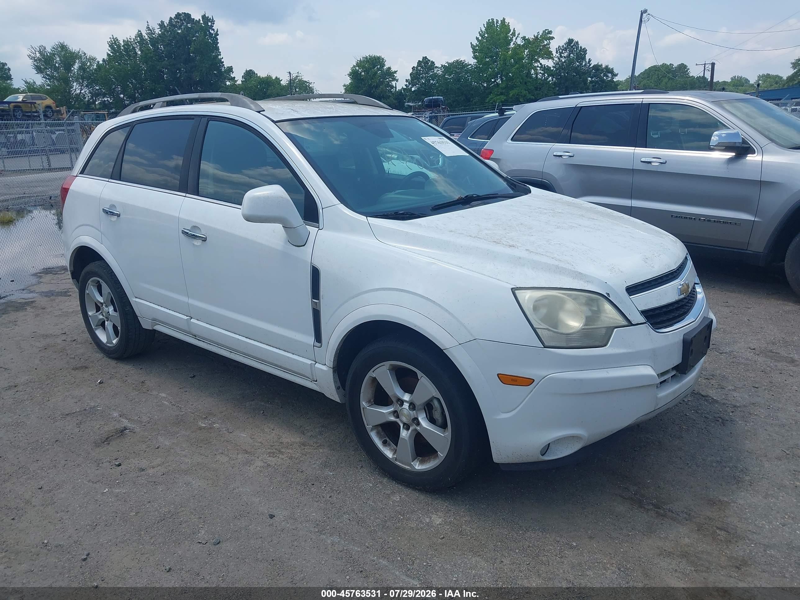 2014 Chevrolet Captiva Sport Fleet Lt White vin: 3GNAL3EK1ES577666